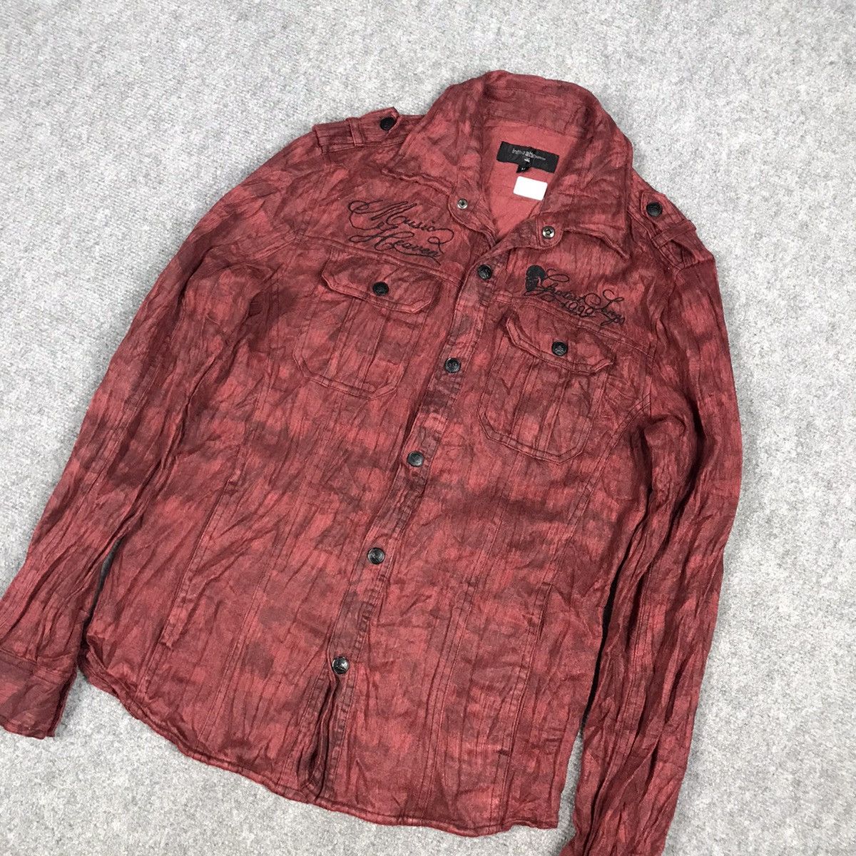 If Six Was Nine × In The Attic × Japanese Brand IN THE ATTIC SNAP BUTTON EMBROIDERY DESIGN JACKET Size US S / EU 44-46 / 1 - 4 Thumbnail