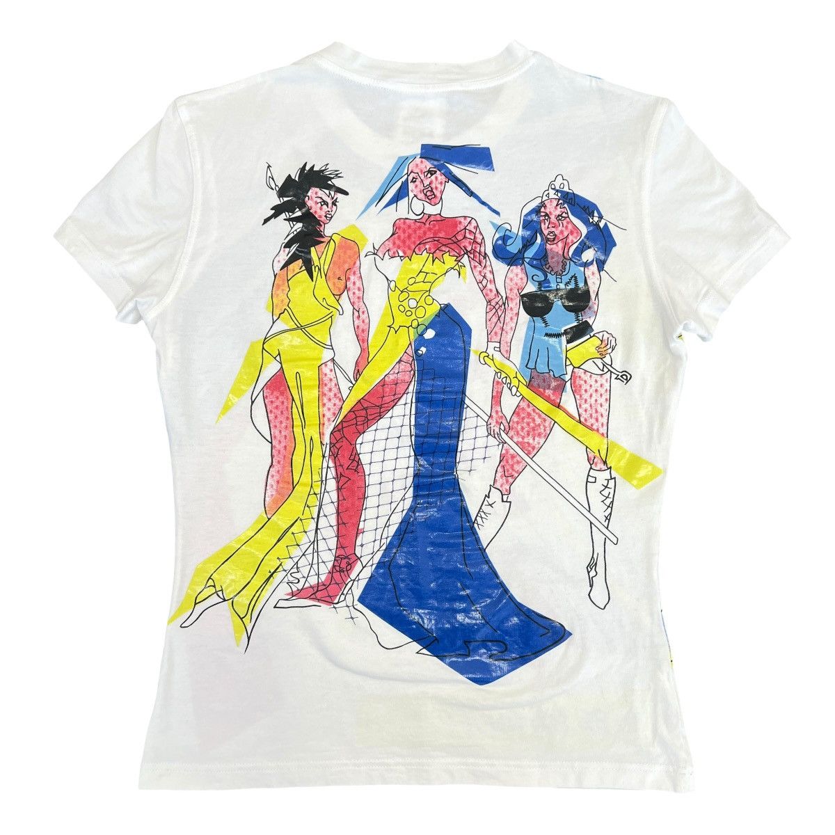 Dior Christian Dior 2001SS John Galliano Anime Graphic T-Shirt 38 Size S / US 4 / IT 40 - 9 Thumbnail