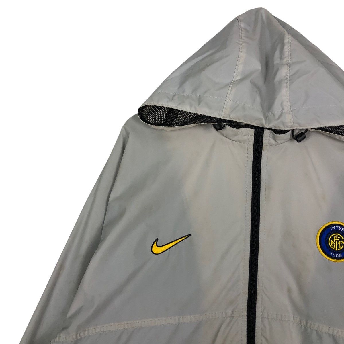 Nike 🔥Vintage Nike Inter Milan 1908 Jacket Big Logo Size US XL / EU 56 / 4 - 7 Thumbnail