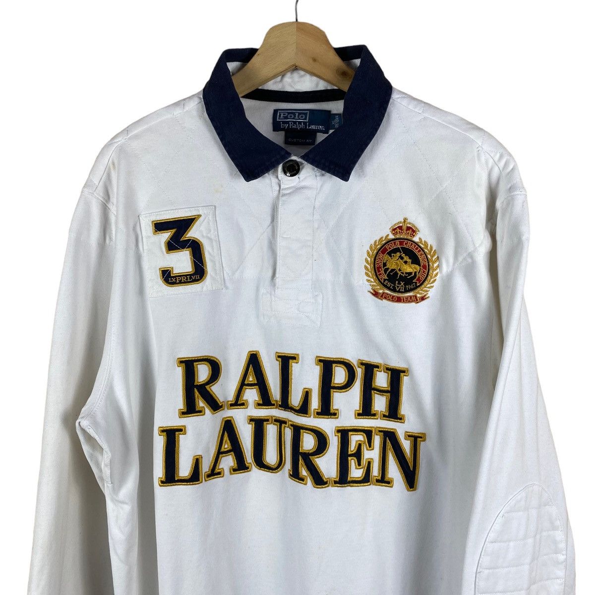 Polo Ralph Lauren × Ralph Lauren POLO RALPH LAUREN SPELLOUT POLOS SHIRT Size US XL / EU 56 / 4 - 2 Thumbnail