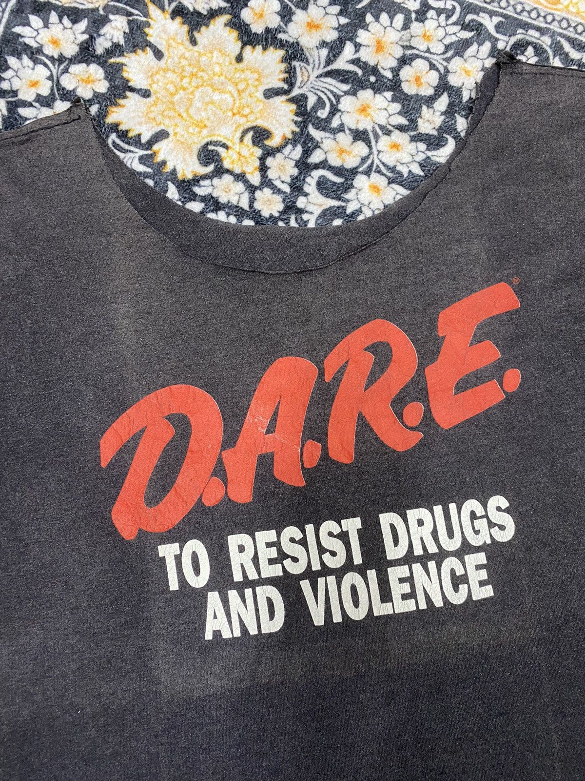 D.A.R.E × Vintage VINTAGE DISTRESS D.A.R.E 90s RARE TEE Size M / US 6-8 / IT 42-44 - 2 Thumbnail