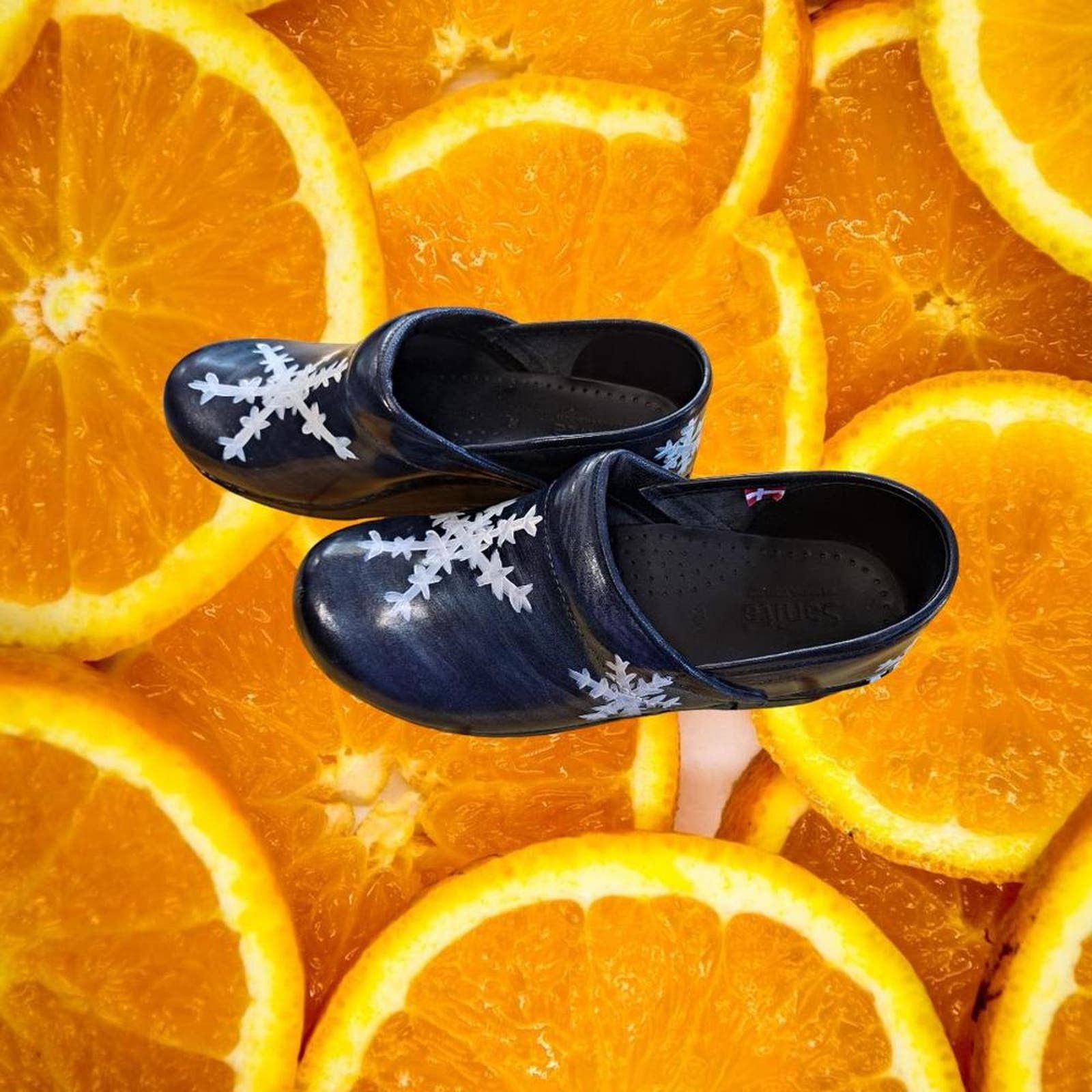 Other Sanita Black Snowflake Clog/Mule Size 39‎ Size US 8.5 / IT 38.5 - 3 Thumbnail