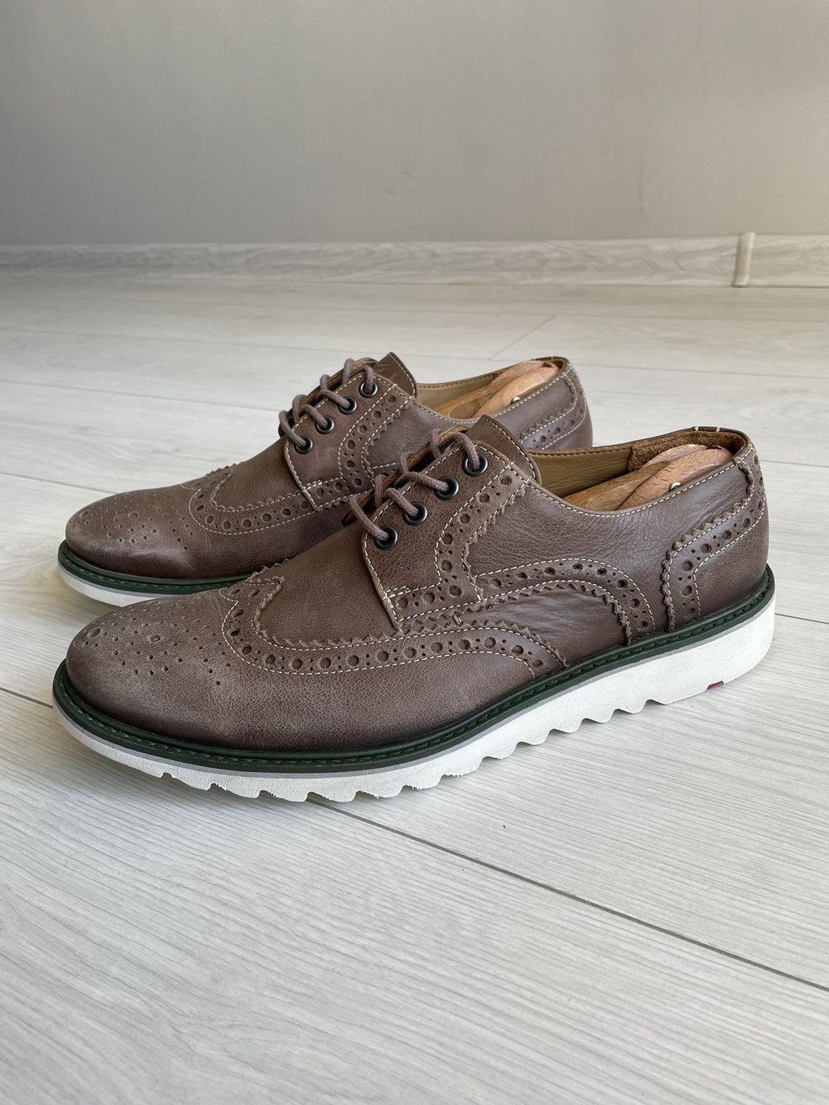 LLOYD LLOYD LEATHER BROGUE SHOES MENS SIZE 8 1/2 Size US 8.5 / EU 41-42 - 5 Thumbnail