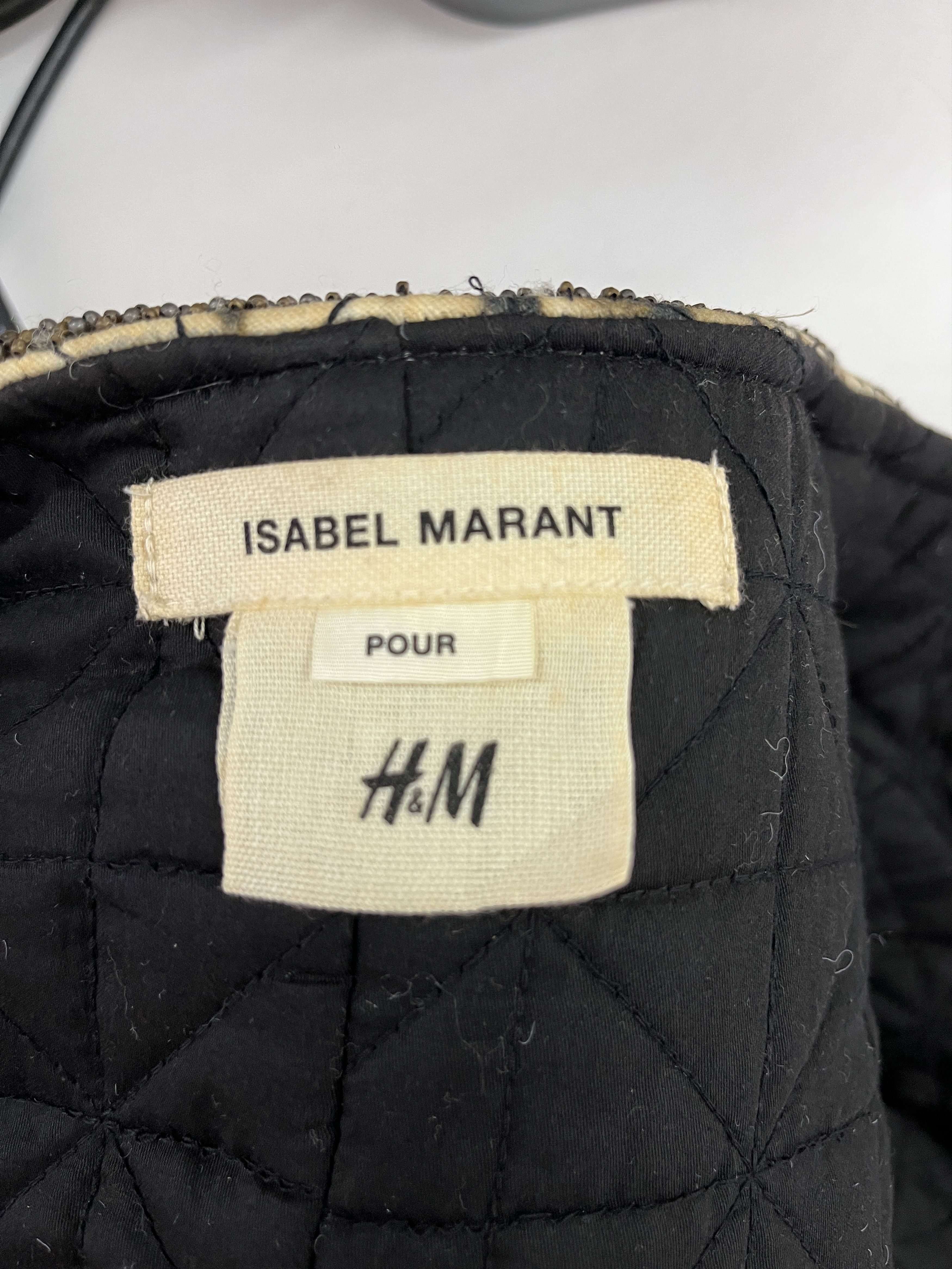 Isabel Marant Isabel Marant X H&M Multicolor Boho Beaded Jacket Size XXS / US 00 / IT 34 - 6 Thumbnail