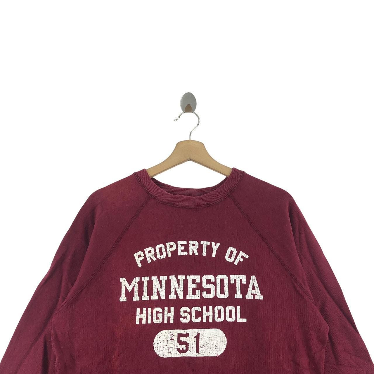 Champion CHAMPION x MINNESOTA HIGH SCHOOL Sweatshirt Sweater Size L / US 10 / IT 46 - 3 Thumbnail