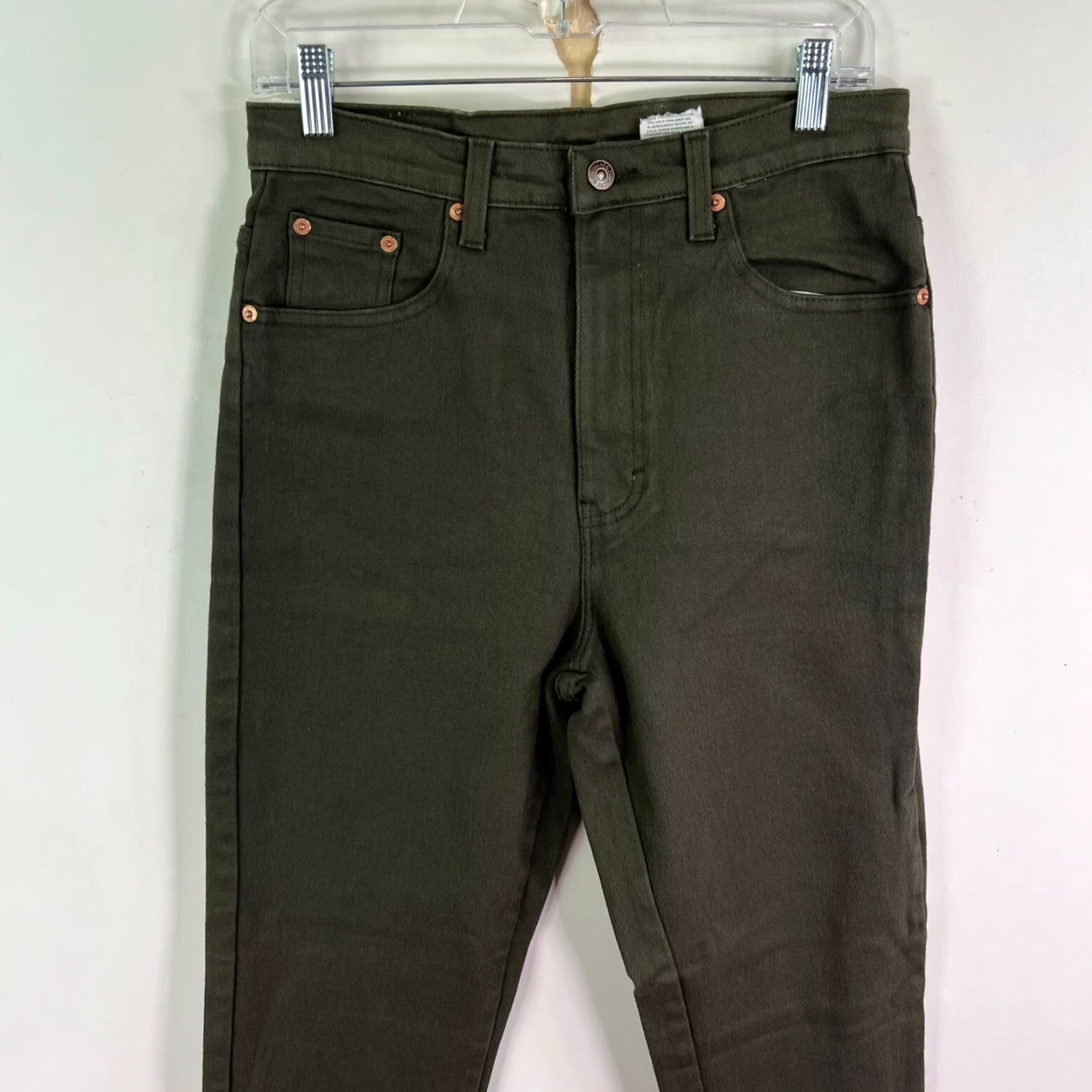 Jordache Jordache Stretch Fit Denim Jeans Women's Size 12 Brown 30x30 NWT Size 34" / US 12 / IT 48 - 3 Thumbnail