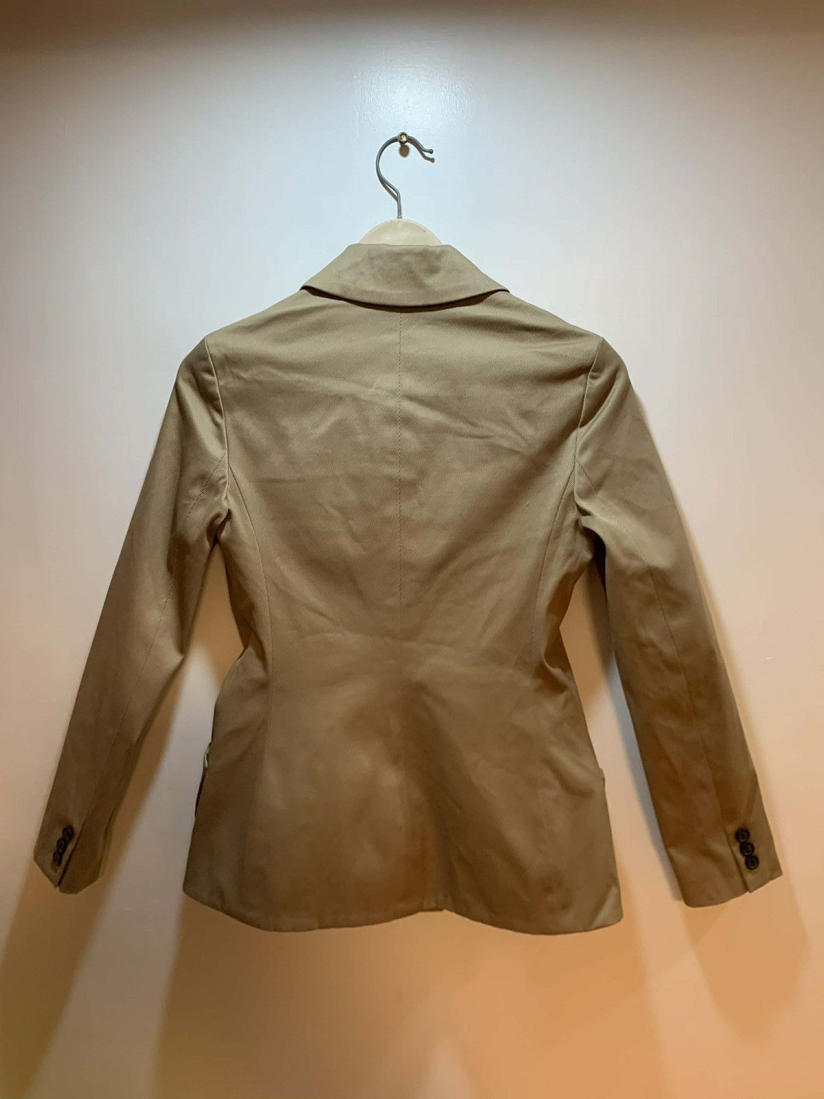 Dior Christian Dior tretch-cotton twill double-breasted jacket Size S / US 4 / IT 40 - 6 Thumbnail
