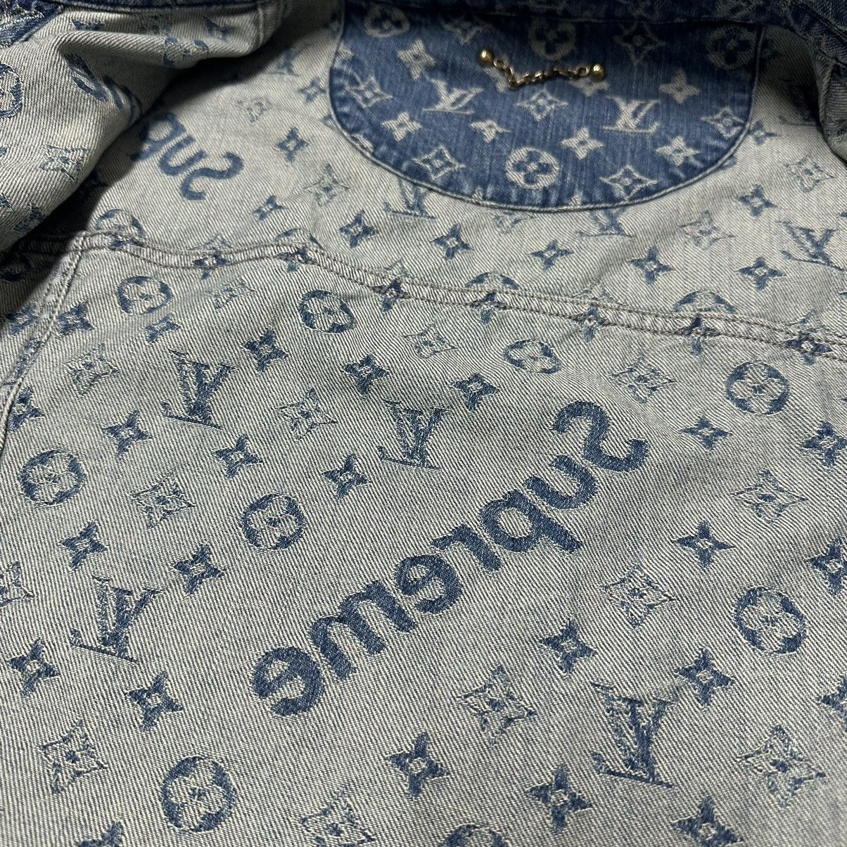 Louis Vuitton × Supreme Louis vuitton Supreme 54 mens monogram denim trucker jacket Size US L / EU 52-54 / 3 - 19 Thumbnail