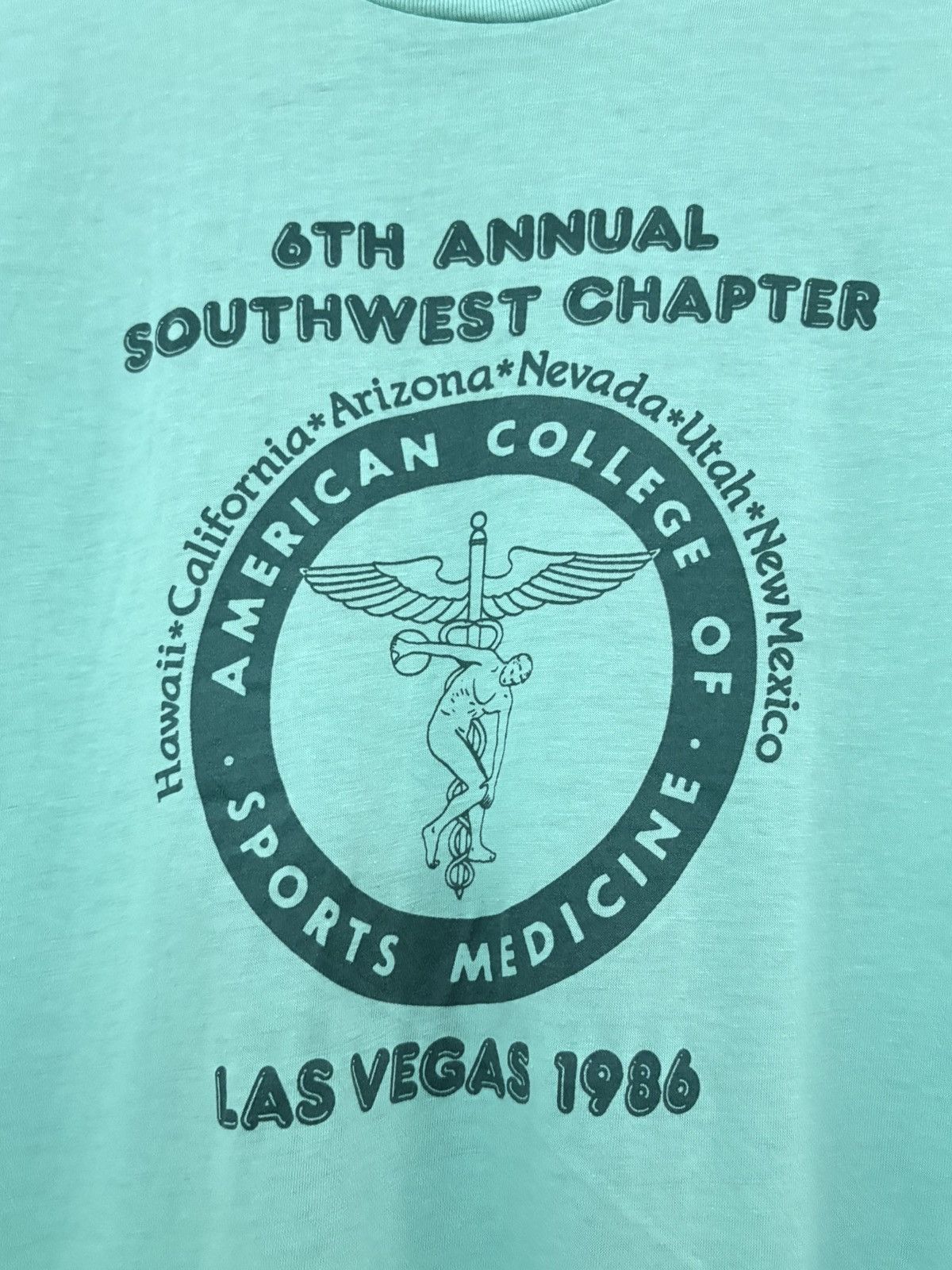 Vintage 80’s American College of Sports Medicine Vintage Tee Shirt Size US M / EU 48-50 / 2 - 3 Thumbnail