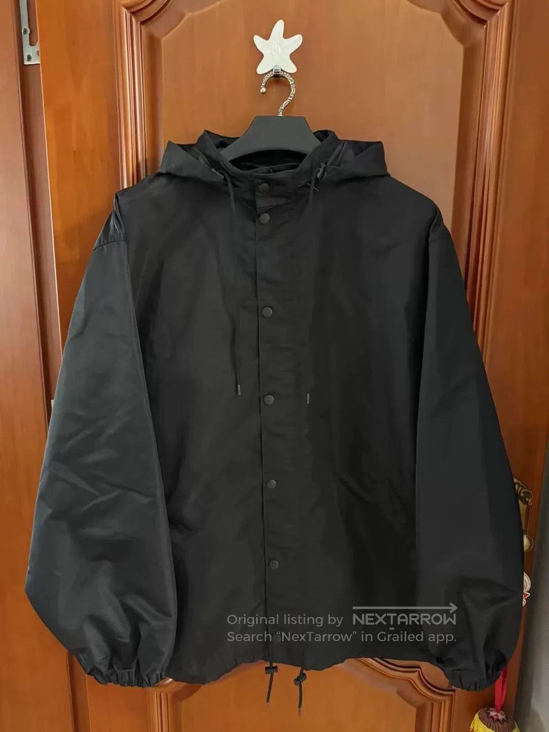Balenciaga Balenciaga Tape Hooded Jacket S. Size US S / EU 44-46 / 1 - 2 Thumbnail