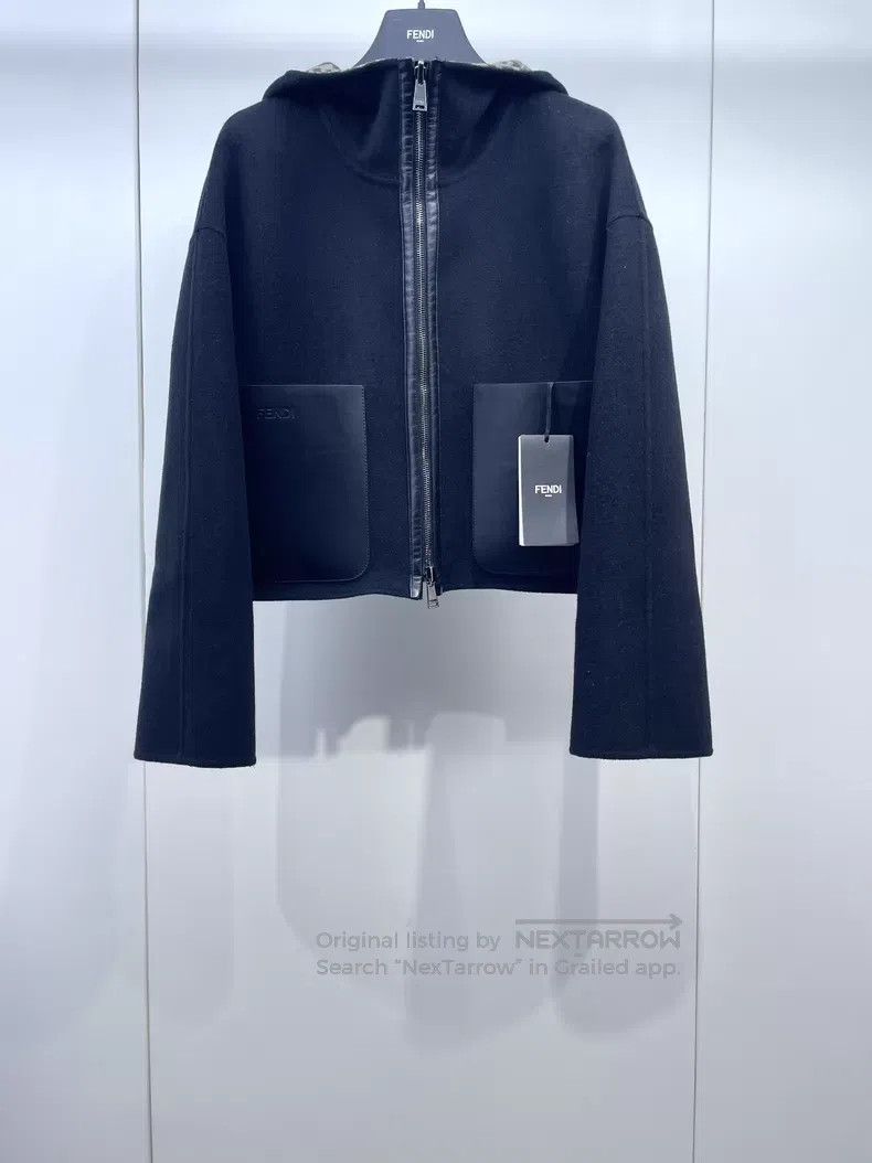 Fendi Fendi Two-way wear patch pocket vintage hooded jacket. Size XS / US 0-2 / IT 36-38 - 1 Thumbnail