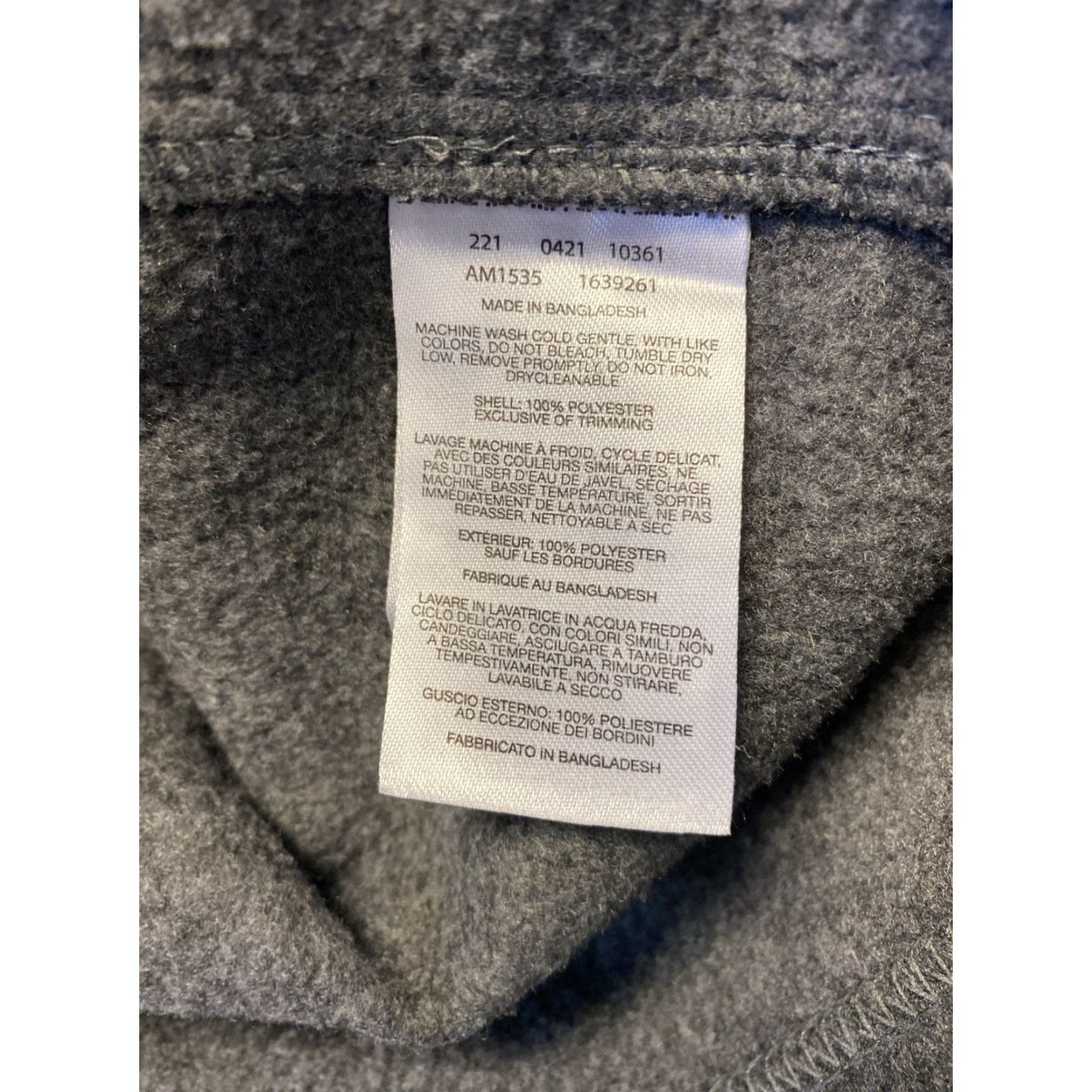 Vintage Columbia Vest Men’s XLarge Fleece Gray Size US XL / EU 56 / 4 - 8 Thumbnail