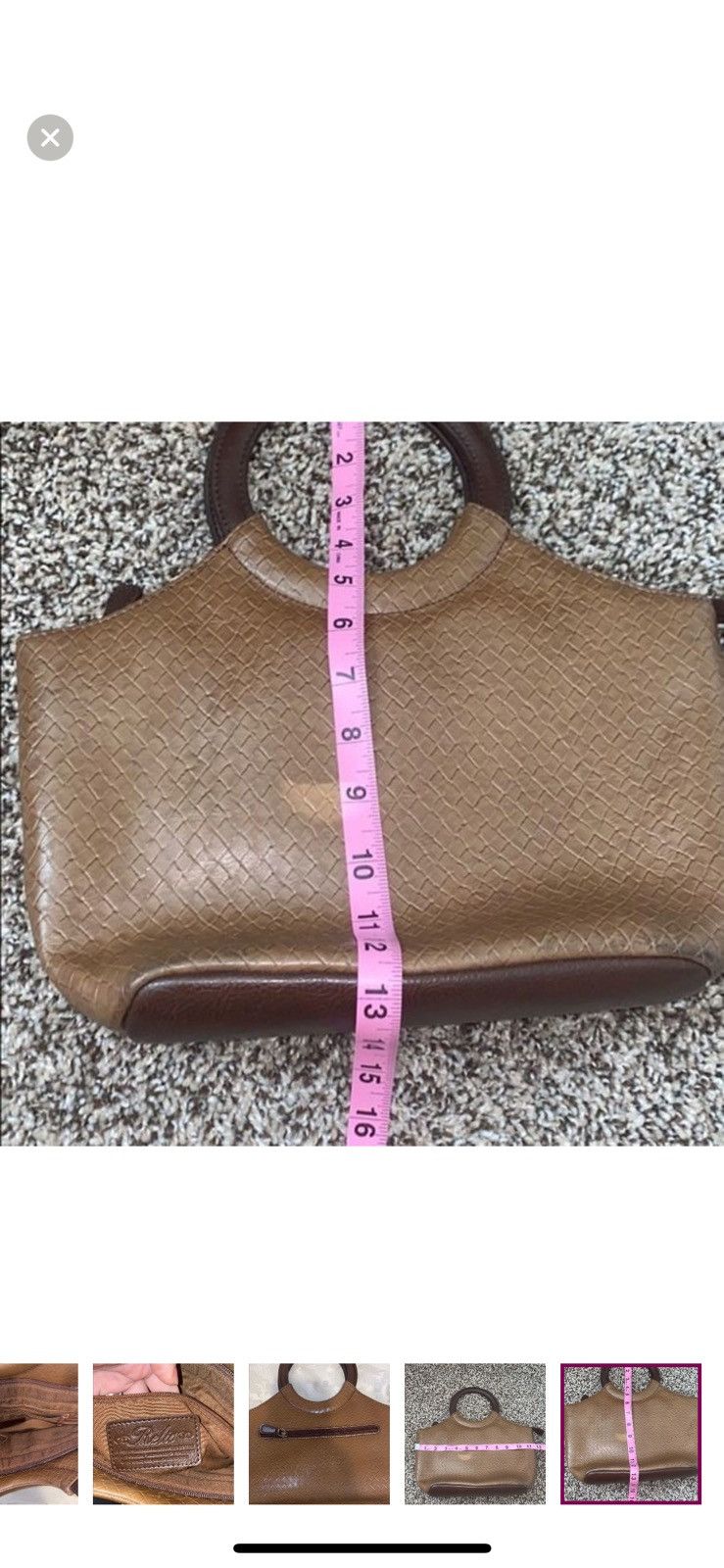 Relic Relic brown round handled hand bag Size ONE SIZE - 8 Thumbnail