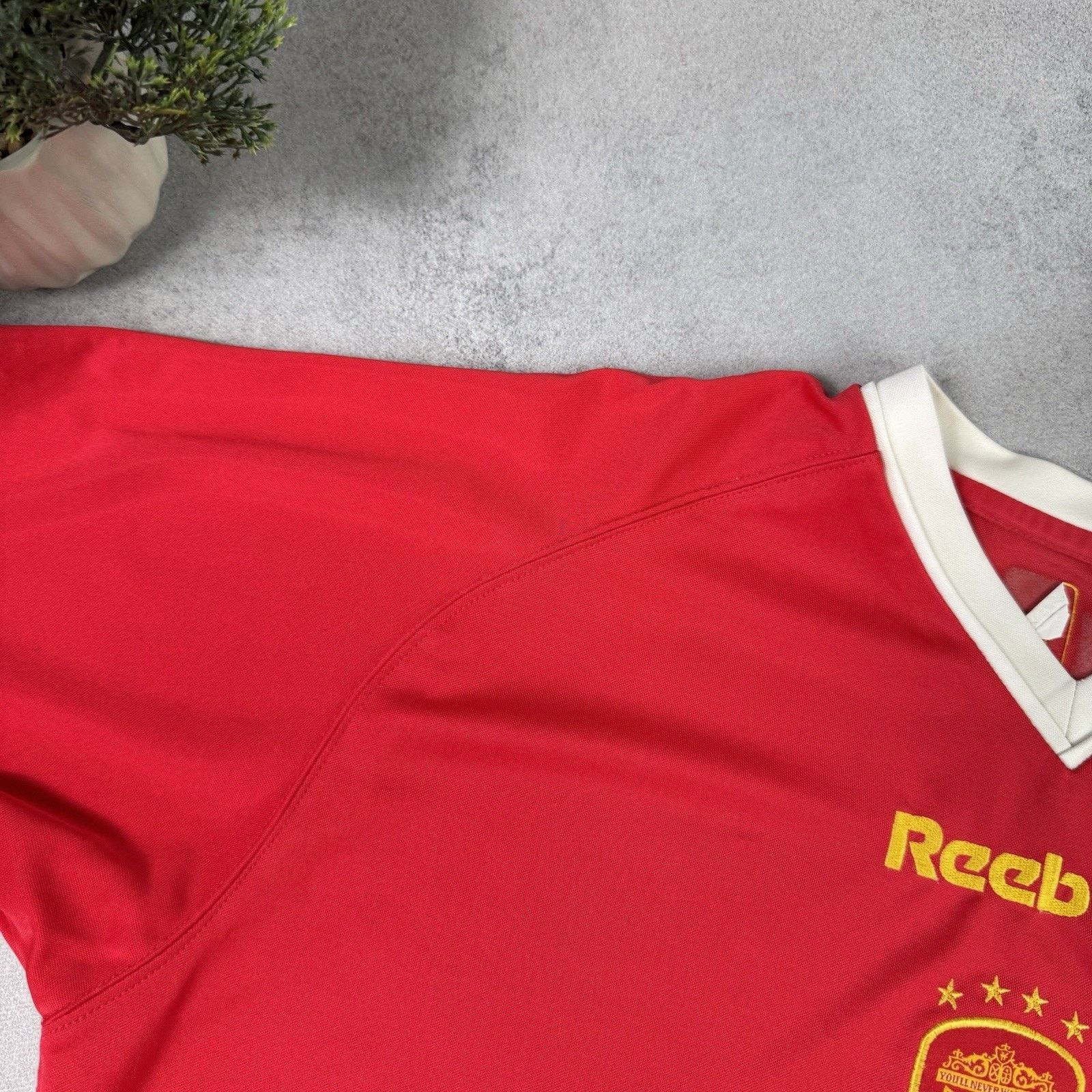 Reebok LIVERPOOL 2001/2003 HOME FOOTBALL SHIRT JERSEY REEBOK Size US XL / EU 56 / 4 - 5 Thumbnail