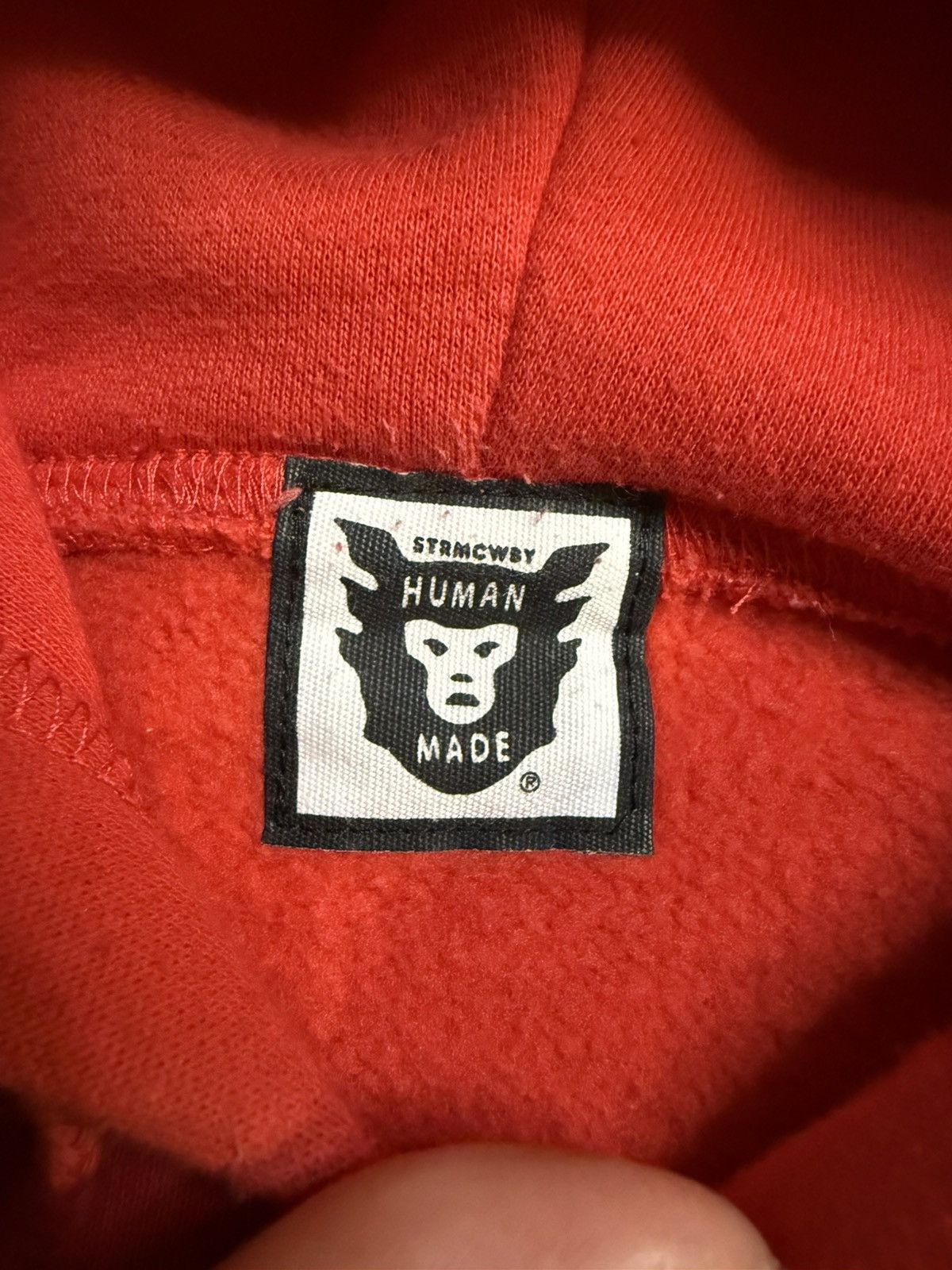Human Made Human Made Nigo Happiness Rewind Red Hoodie Size US M / EU 48-50 / 2 - 4 Thumbnail
