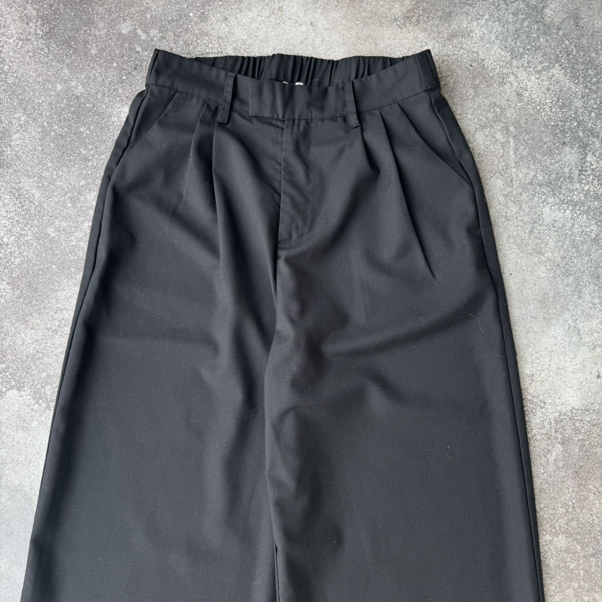 Hysteric Glamour × Japanese Brand × Vintage Japanese Vintage Vibe Classic Wide Pants (Yamamoto Style) Size 26" / US 2 / IT 38 - 3 Thumbnail