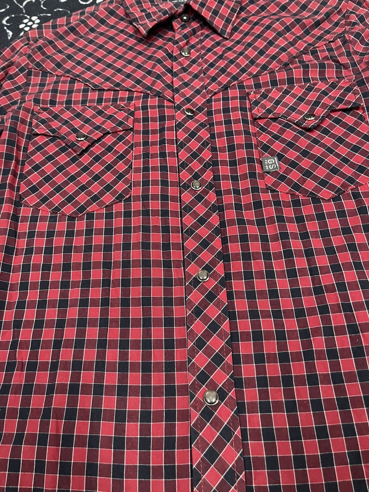 G-Star Y2K G STAR RAW BUTTON UP SHIRT BIG LOGO ON BACK Size US M / EU 48-50 / 2 - 9 Thumbnail