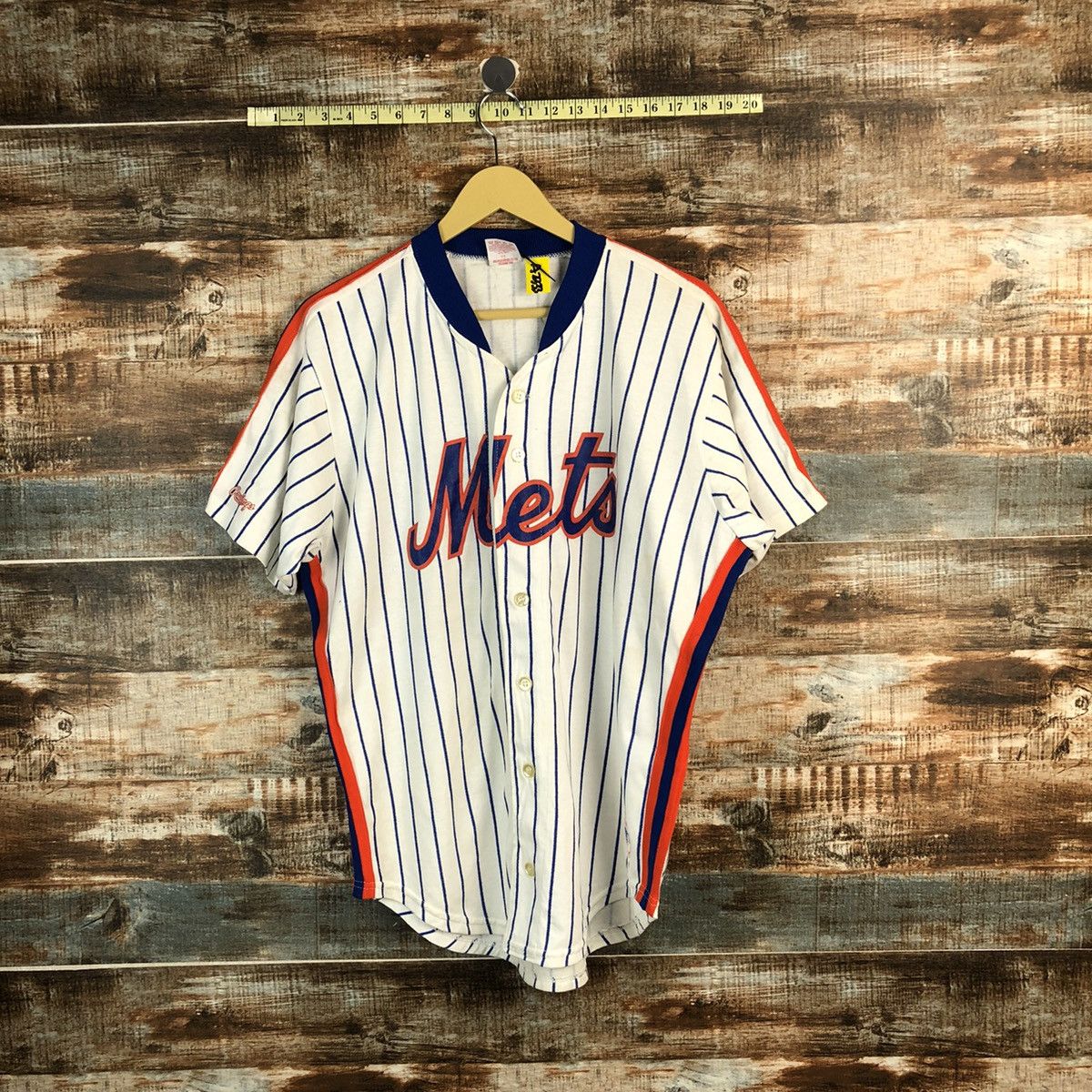 MLB Major League Mets MLB made in usa White Jersey #A2353 Size US L / EU 52-54 / 3 - 1 Thumbnail