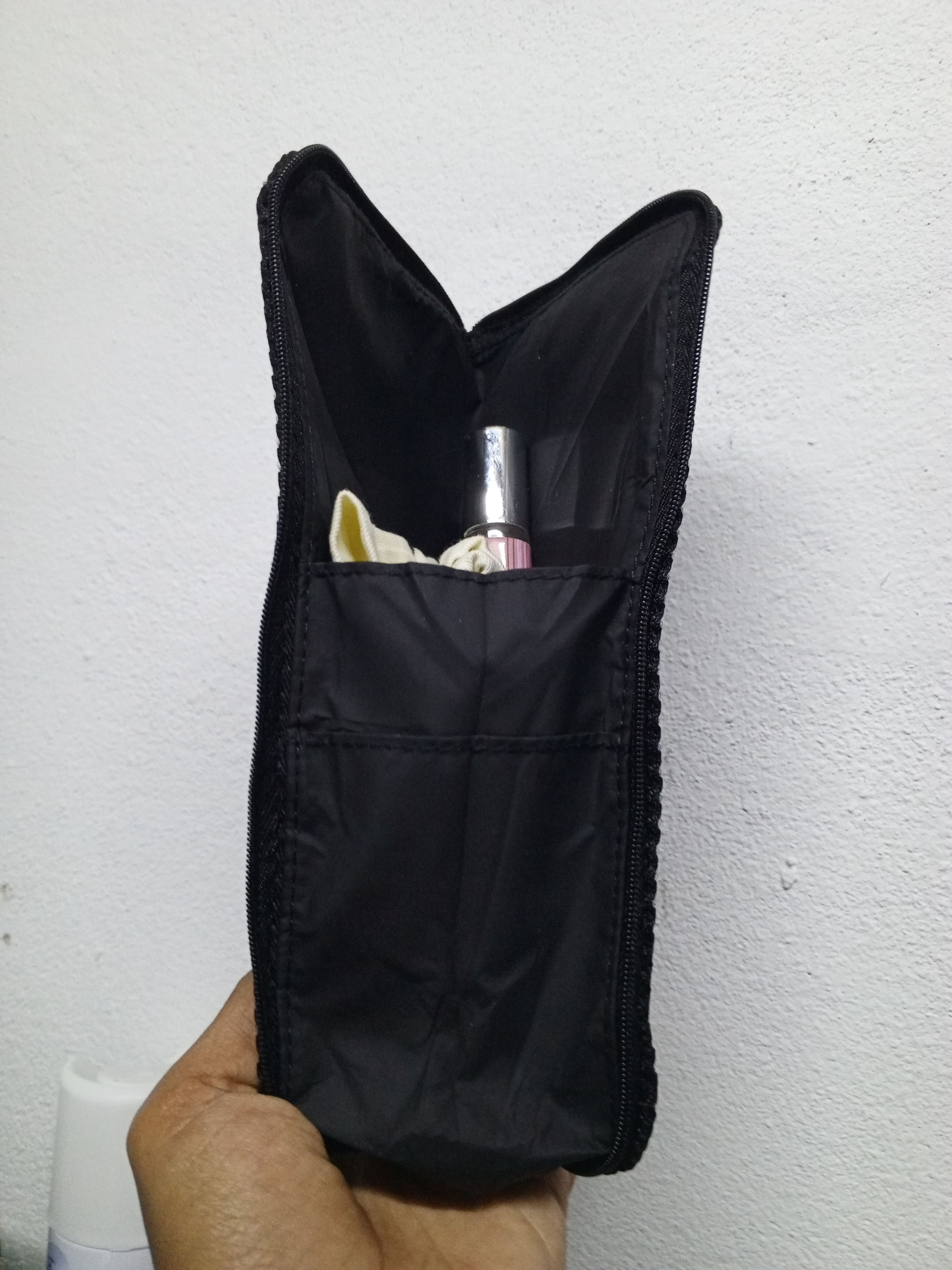 Dior Christian Dior Brush Holder Mesh Pouch Black Logo 12×23×1cm Size ONE SIZE - 9 Thumbnail