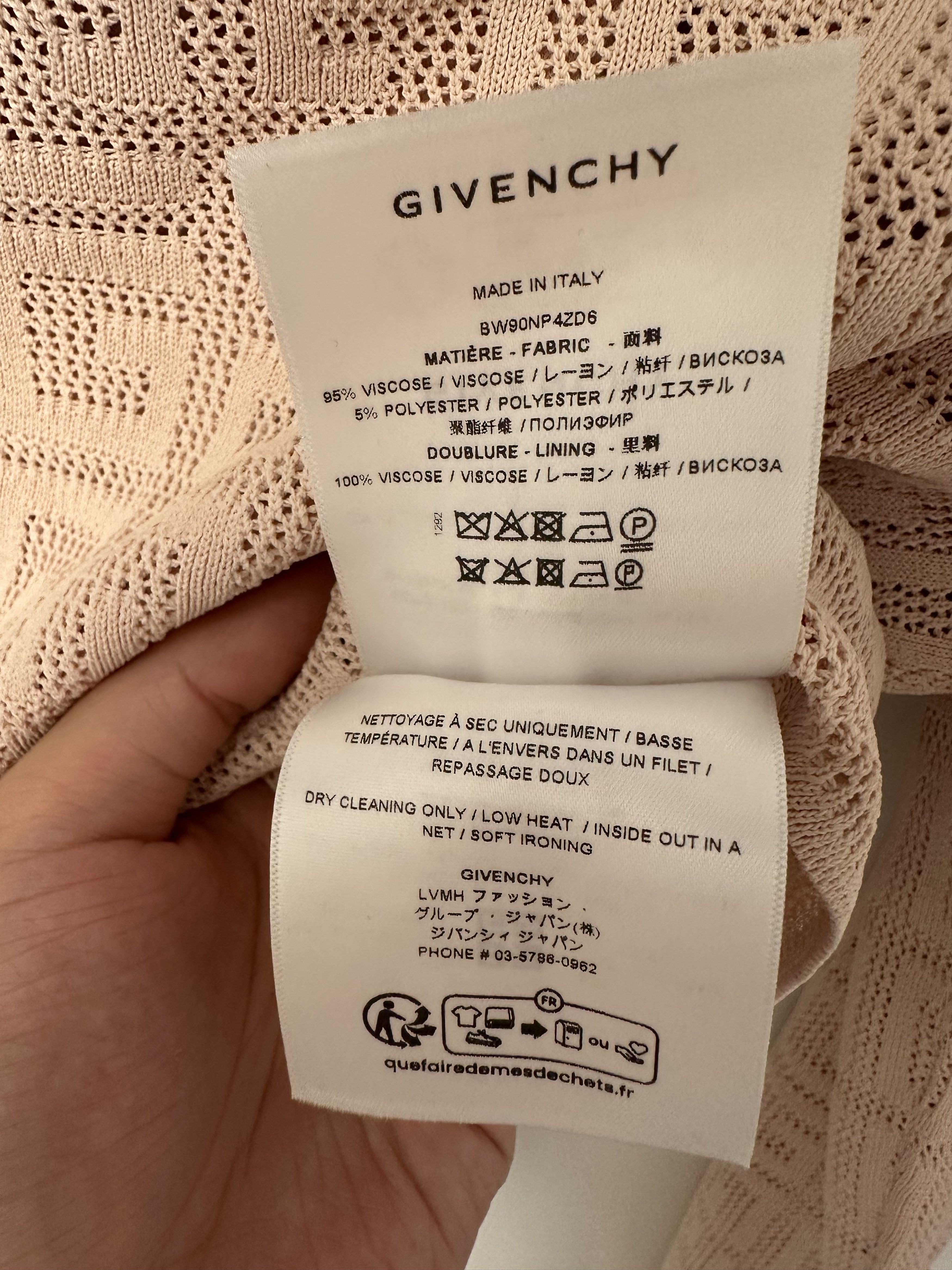 Givenchy Givenchy 4G-jacquard V-neck top Size S / US 4 / IT 40 - 10 Thumbnail