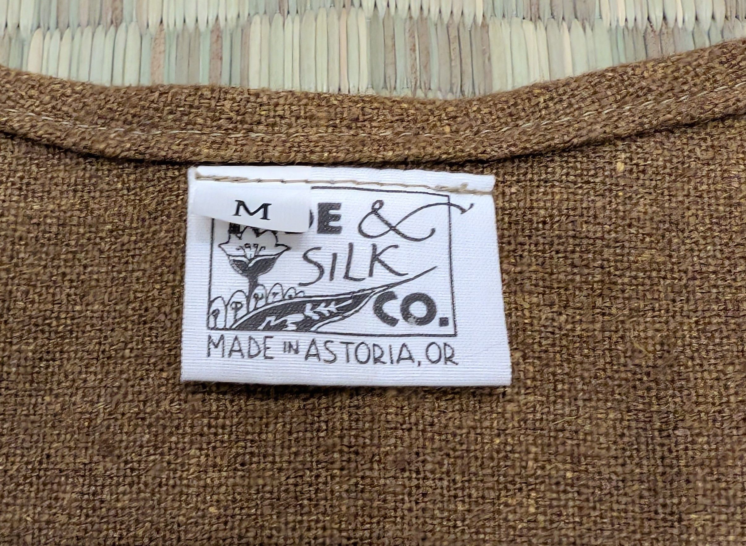 Other Hide & Silk Astoria, OR Silk Linen Vest Unisex Size Medium Size M / US 6-8 / IT 42-44 - 3 Thumbnail