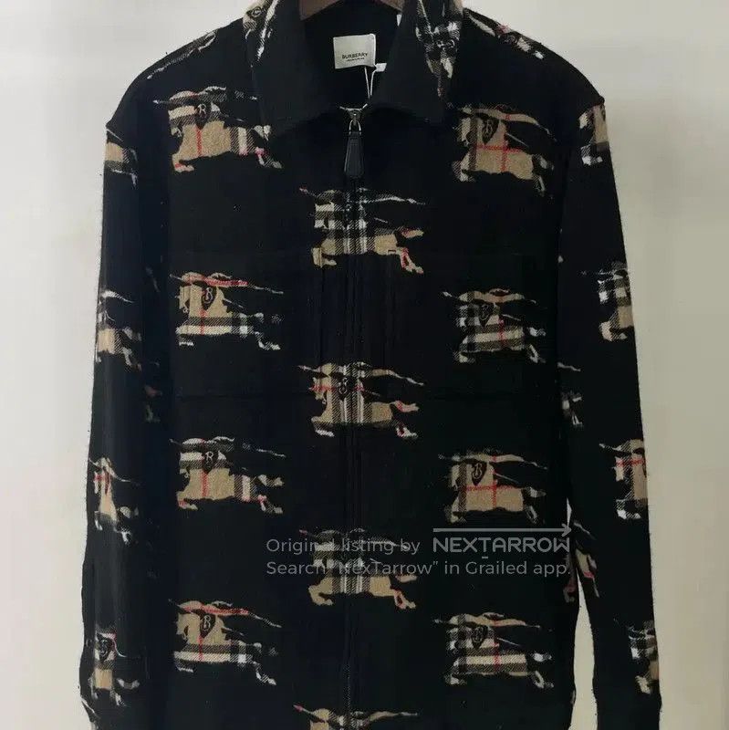 Burberry Burberry Black Wool Men’s Outerwear Jacket. Size US S / EU 44-46 / 1 - 1 Thumbnail