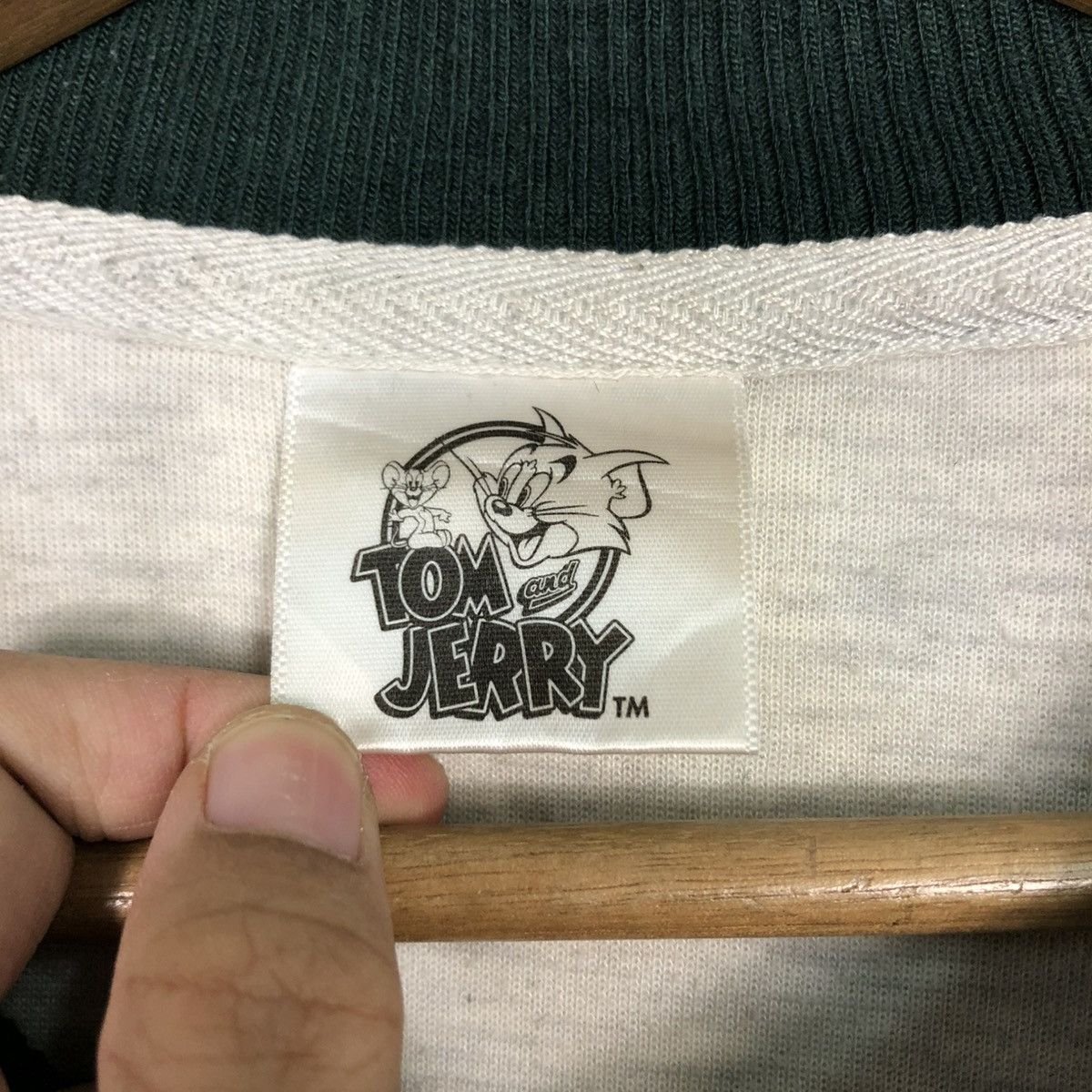 Japanese Brand 🔥VINTAGE SWEATSHIRT TOM & JERRY CARTOON BIG LOGO DESIGN Size US L / EU 52-54 / 3 - 15 Thumbnail