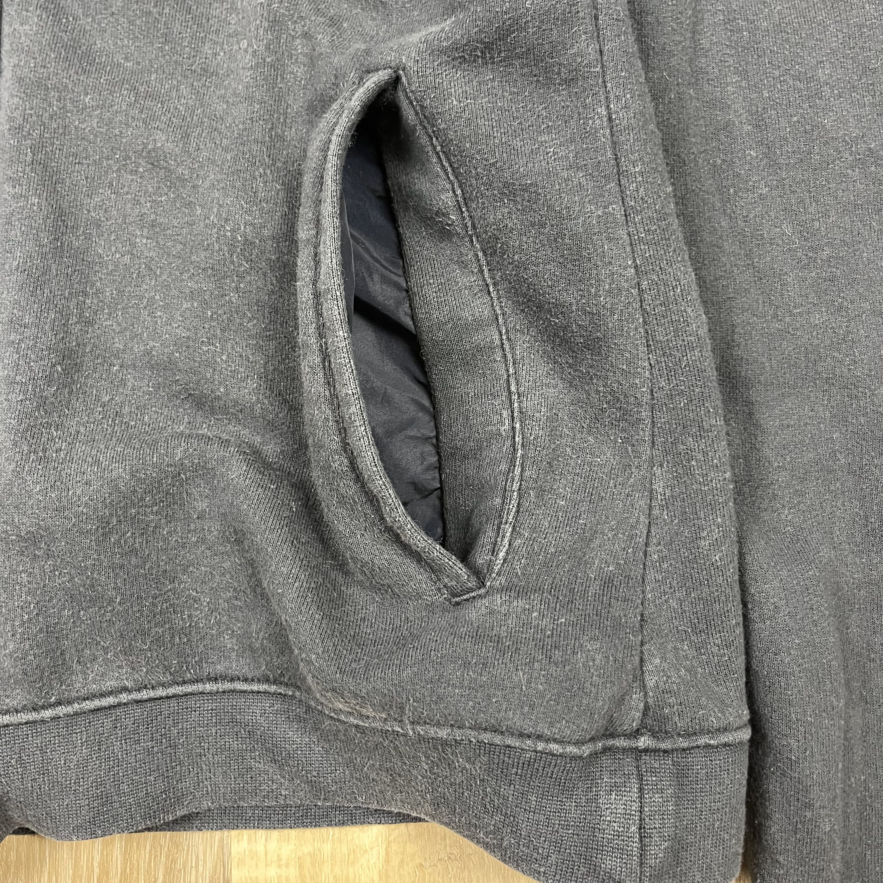 Prada VTG Y2K Prada Full Zip Hooded Sweatshirt Black Blue Nylon Size M / US 6-8 / IT 42-44 - 5 Thumbnail