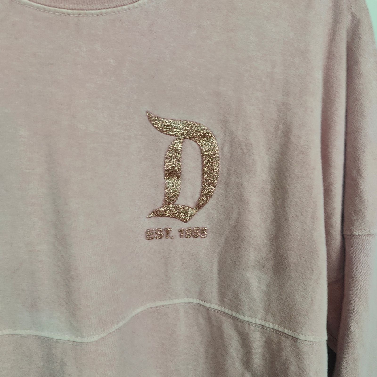 Disney Disney Spirit Jersey Size Small Pink Glitter Disneyland Size US S / EU 44-46 / 1 - 2 Thumbnail