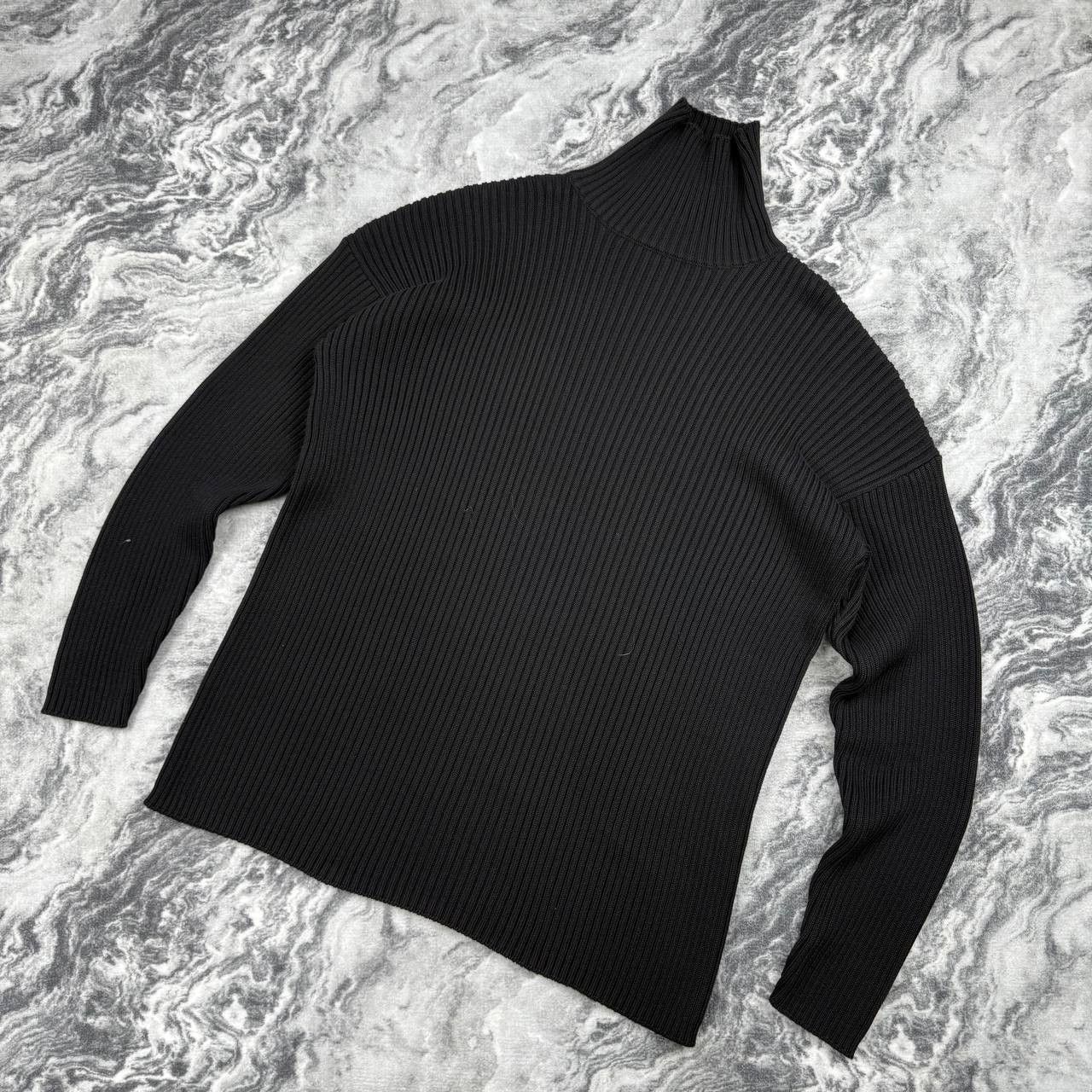Balenciaga Balenciaga Ribbed Turtleneck Knit Sweater Oversized Size XS / US 0-2 / IT 36-38 - 2 Thumbnail