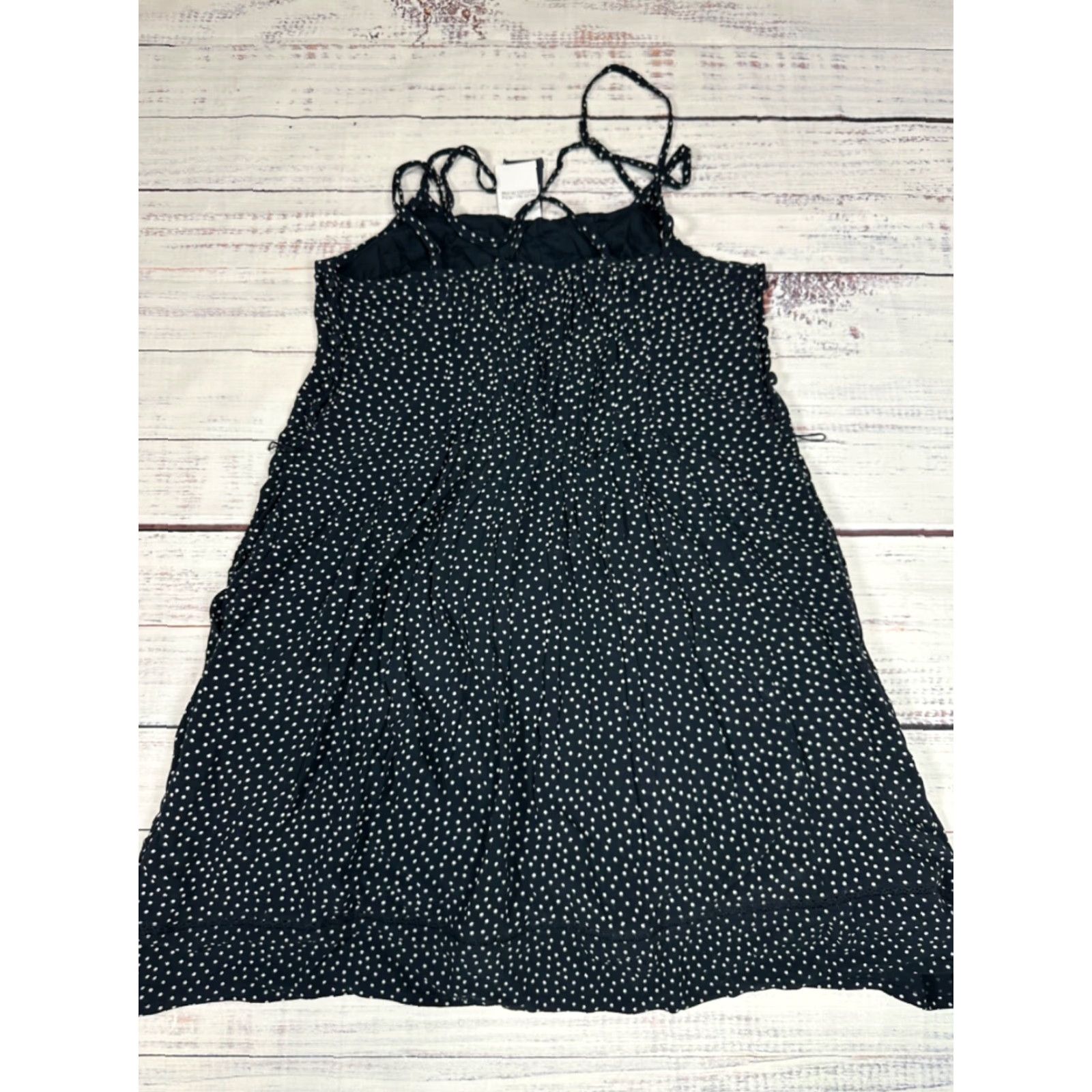 Abercrombie & Fitch Abercrombie & Fitch Womens Tank XS Blue Polka Dot Tunic Tank Top New Size XS / US 0-2 / IT 36-38 - 3 Thumbnail