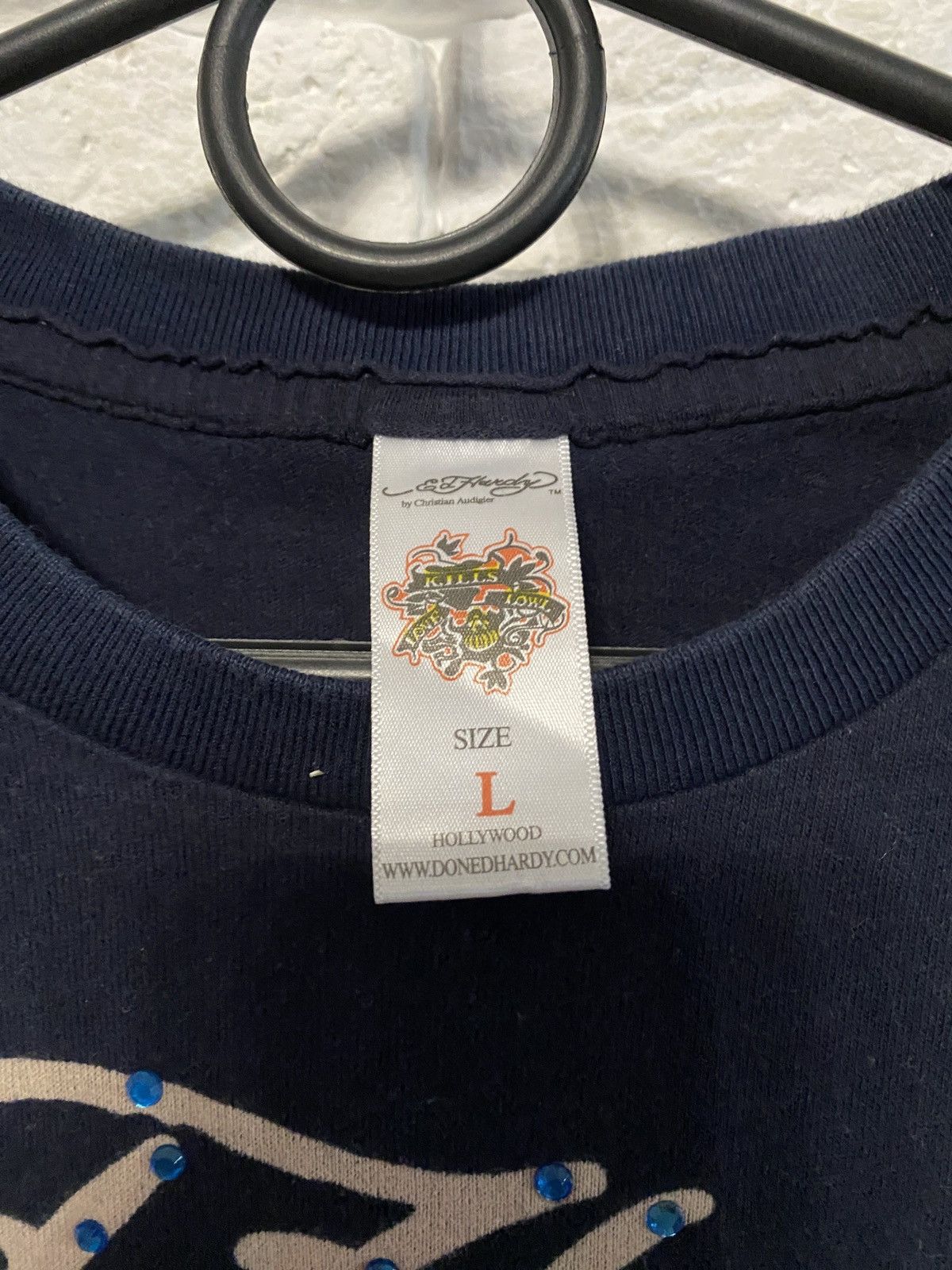 Christian Audigier × Ed Hardy Christian Audigier c Ed Hardy Tee Great Britain Flag 🇬🇧 Size US L / EU 52-54 / 3 - 3 Thumbnail