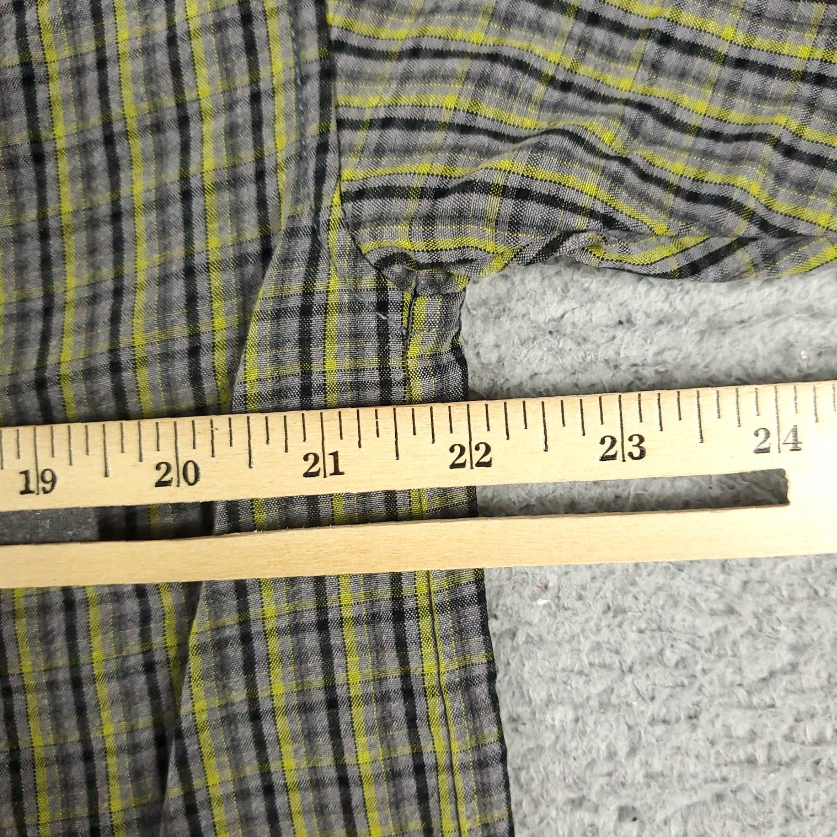 Tommy Bahama Tommy Bahama Shirt Mens Small Gray Lyocell Plaid Short Sleeve Button-Up Size US XXL / EU 58 / 5 - 5 Thumbnail