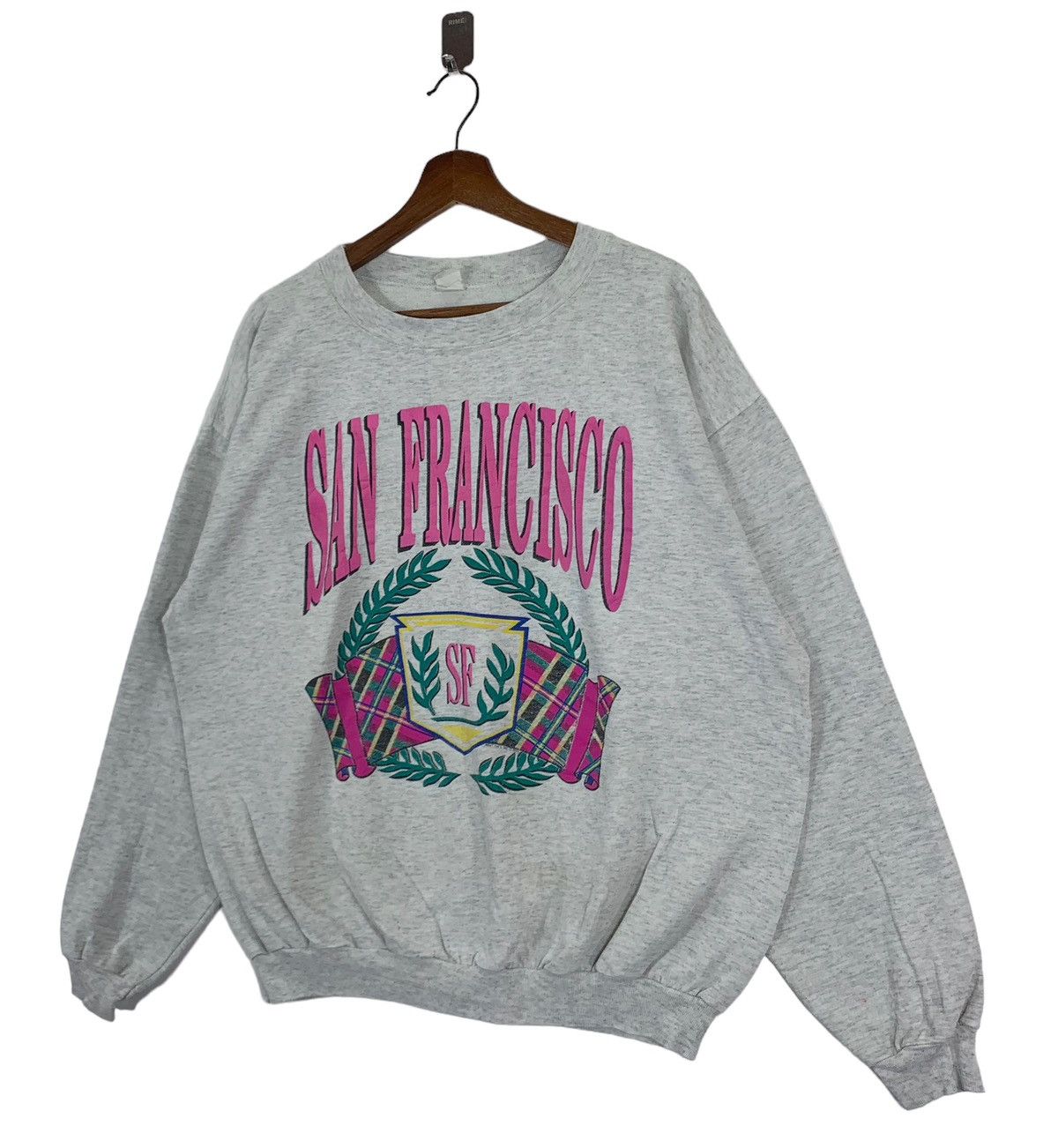 Vintage 🔥🔥🔥VINTAGE 90S SAN FRANCISCO SF PULLOVER CREWNECK Size US L / EU 52-54 / 3 - 2 Thumbnail