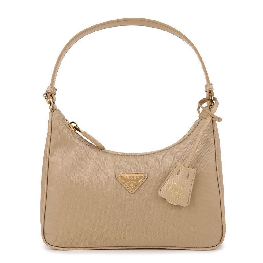 Re-Edition Re-Nylon Mini Bag in Brown, Women's