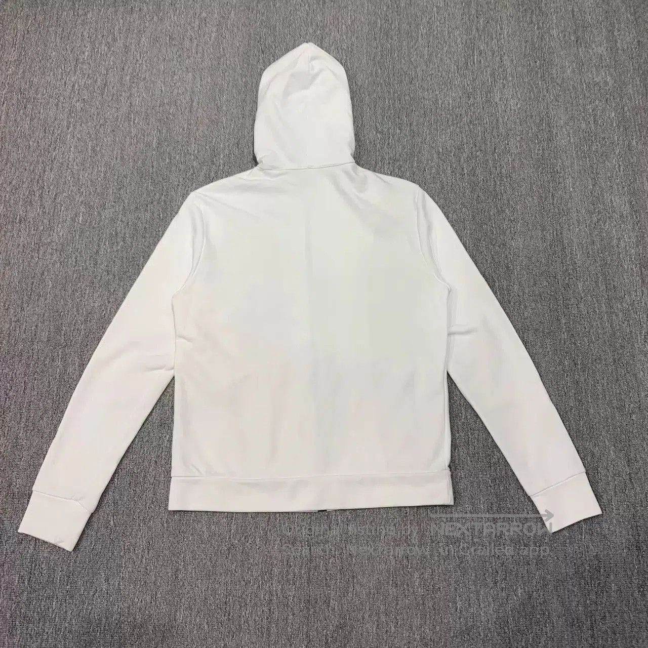 Fendi White Zip-Up Hoodie with Eye Print. Size US M / EU 48-50 / 2 - 2 Thumbnail