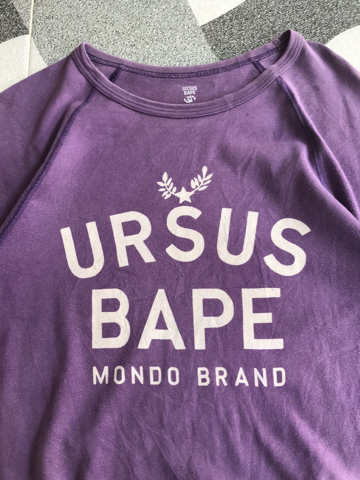 Bape Ursus Bape Mondo Brand Tee Size US L / EU 52-54 / 3 - 2 Thumbnail