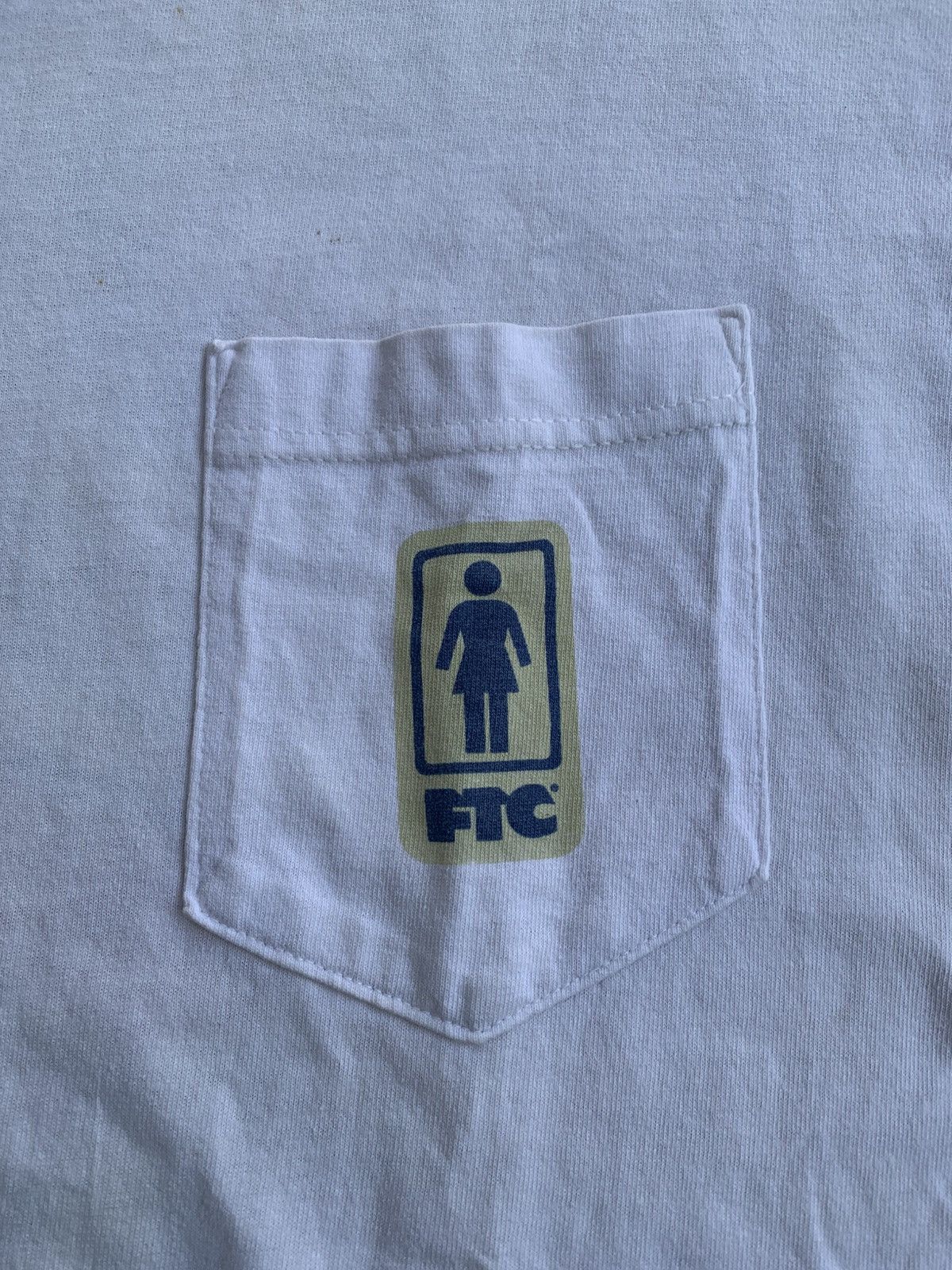 FTC (RARE) Pocket Tee FTC x Girl Skateboard x LAKAI Mike Carrol Size US L / EU 52-54 / 3 - 6 Thumbnail