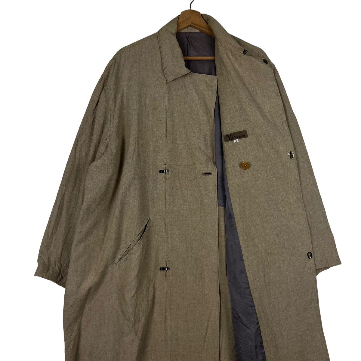 Yohji Yamamoto 🔥VINTAGE RUNWAY LONG JACKET Y’S FOR MEN YOHJI YAMAMOTO Size US S / EU 44-46 / 1 - 11 Thumbnail