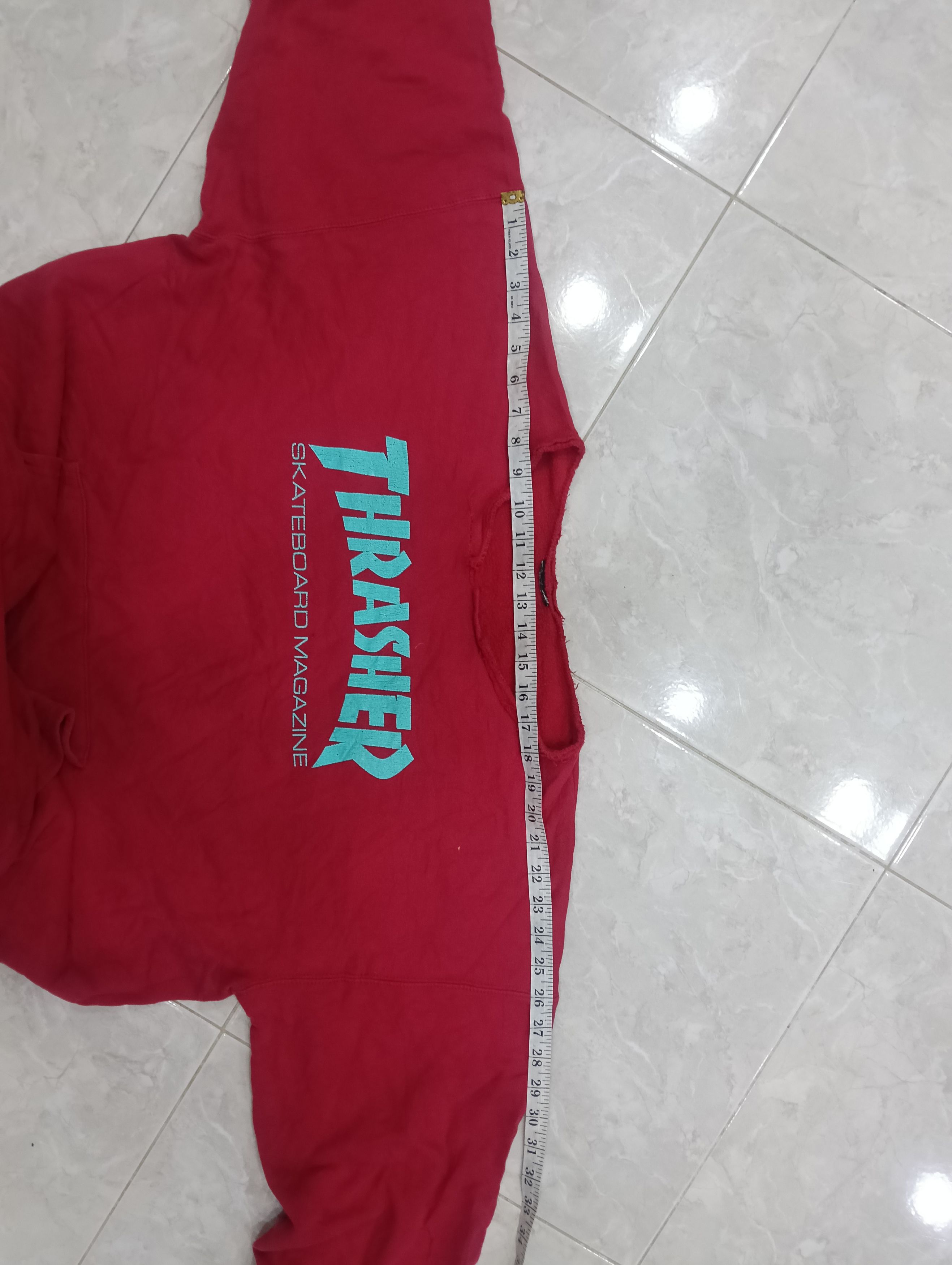 Thrasher Vintage Thrashed Thrasher Size US XL / EU 56 / 4 - 11 Thumbnail