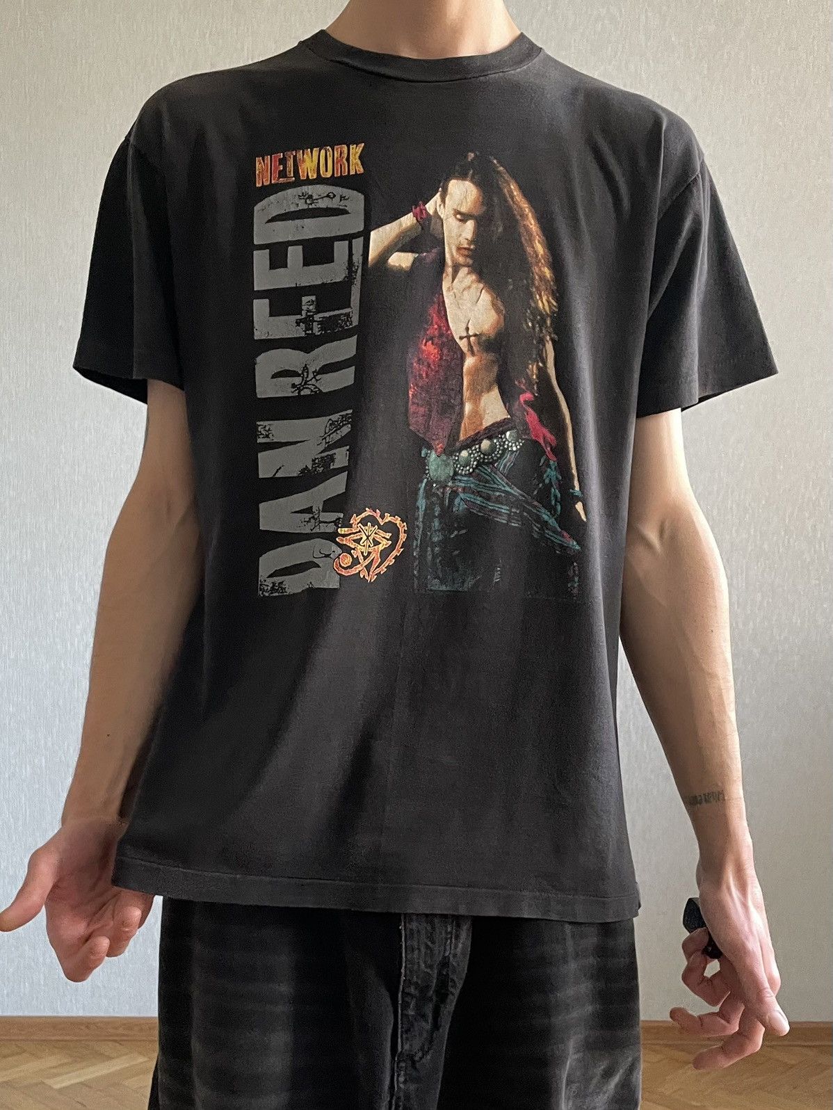Vintage Rare 1989 Dan Reed Network Tour United We Slam Vtg. T-Shirt Size US XL / EU 56 / 4 - 13 Thumbnail