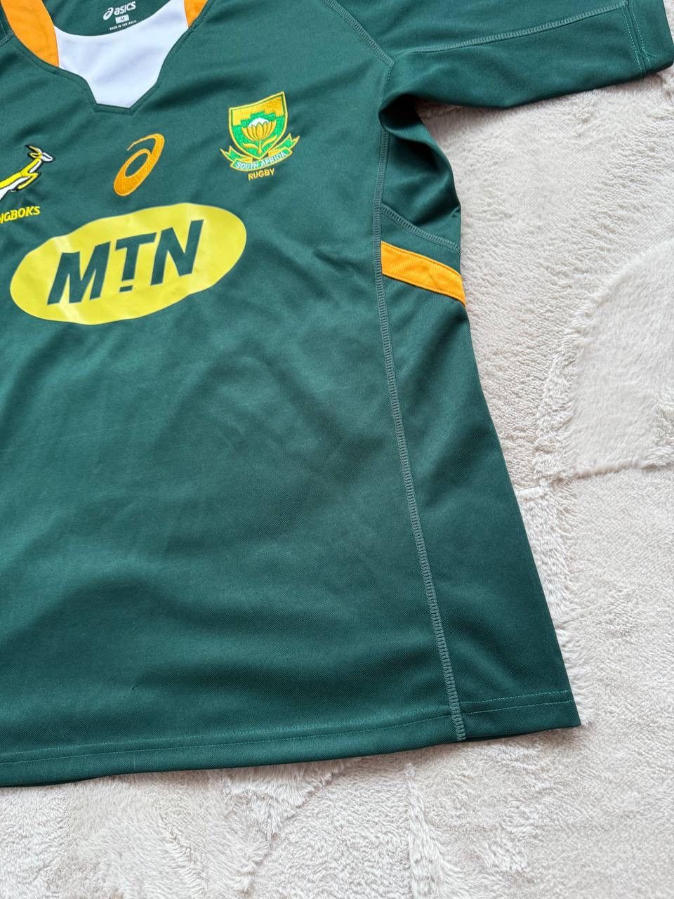 Asics Vintage 90’s Rugby South Africa Springboks Deller Jersey Size US M / EU 48-50 / 2 - 4 Thumbnail