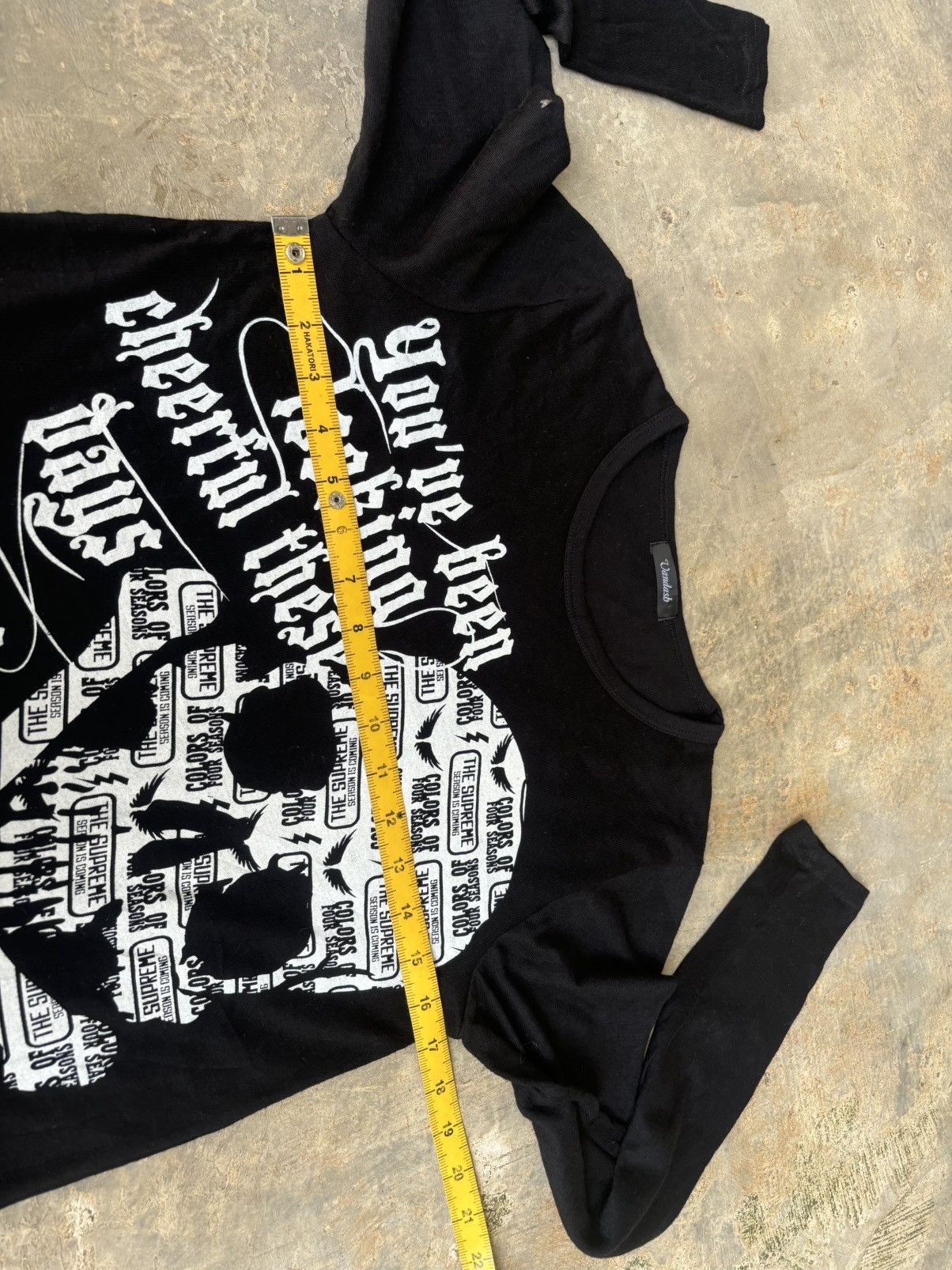 Hysteric Glamour Y2k Vandasb Skull Ifsixwasnine Lgb Punk Style Longsleeve Size US M / EU 48-50 / 2 - 6 Thumbnail