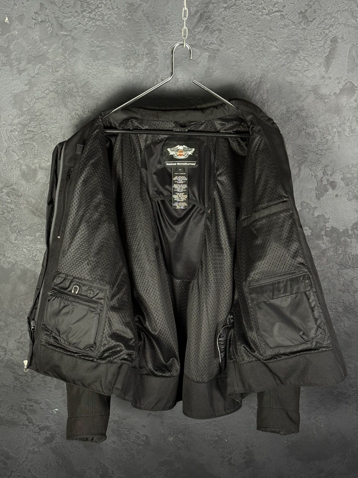 Harley Davidson Harley Davidson Authority Leanther Textile Jacket Body Armor Size US XL / EU 56 / 4 - 12 Thumbnail