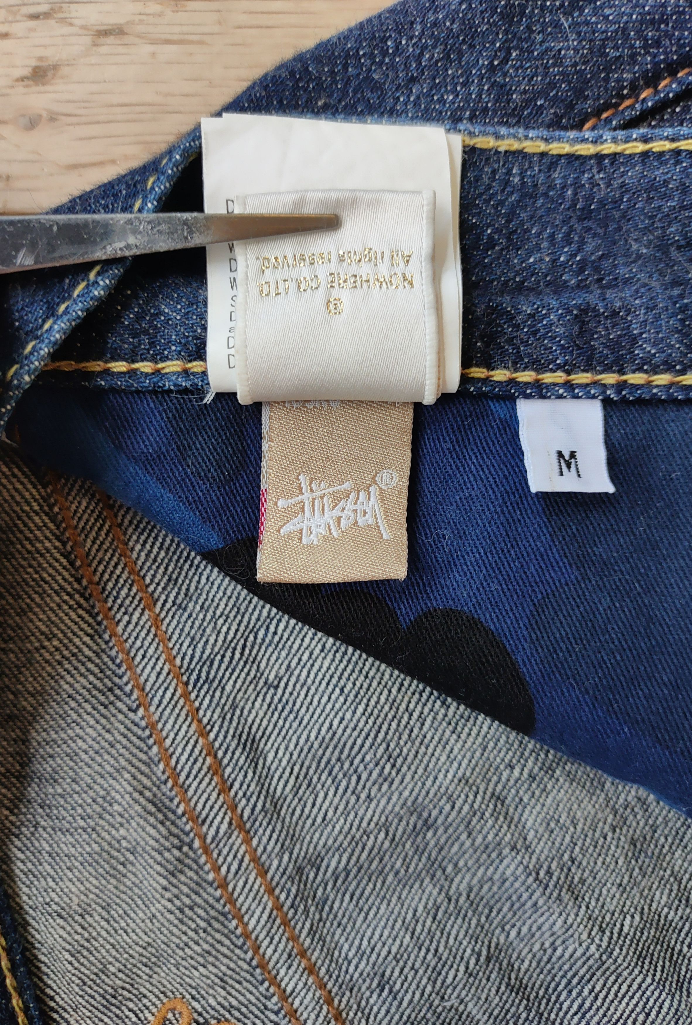 Bape × Stussy Rare Bape x Stussy Collaboration Jeans Size US 33 - 13 Thumbnail