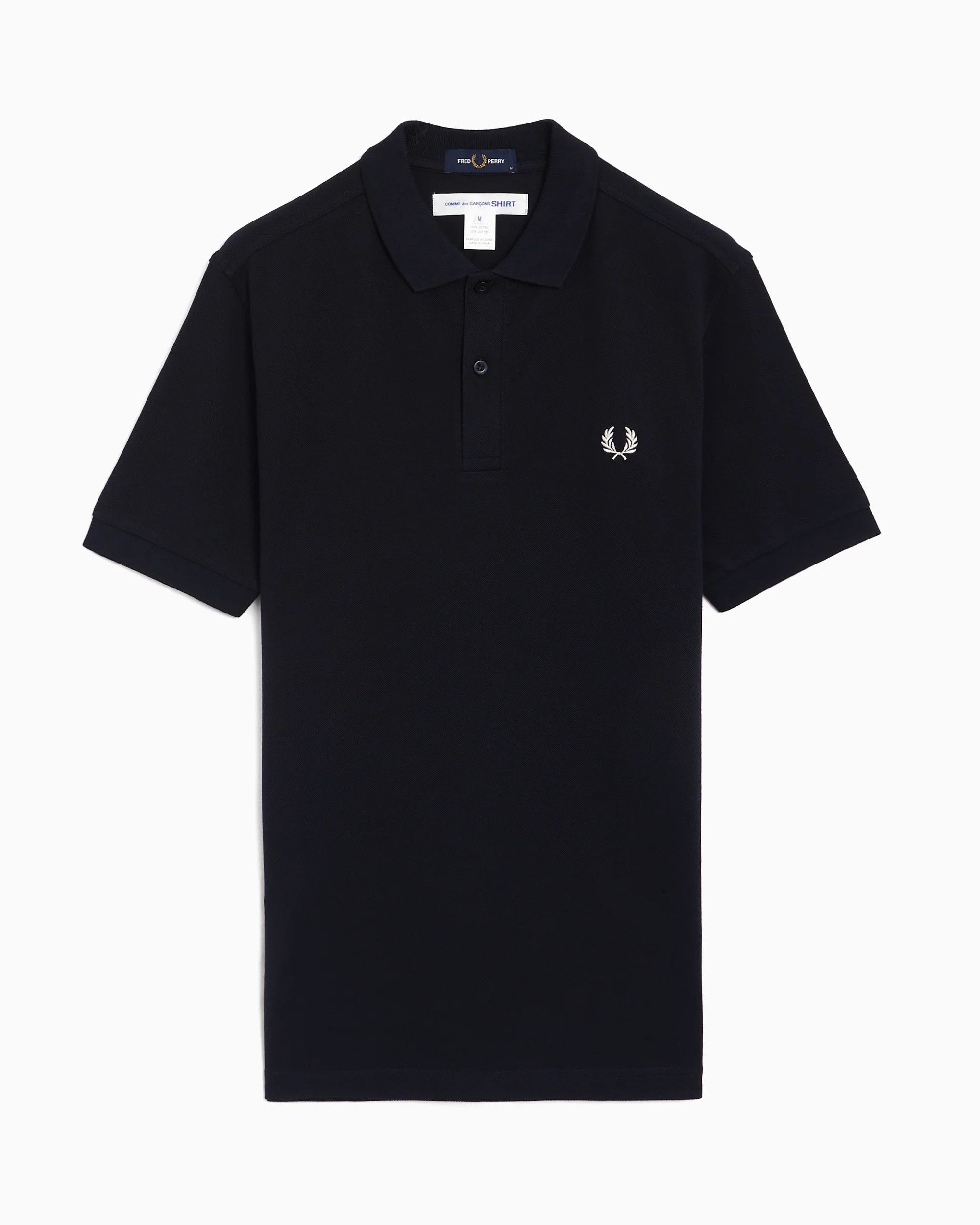 Comme des Garcons SHIRT o1s22i1n0925 Fred Perry Shirt in Navy Size US L / EU 52-54 / 3 - 1 Thumbnail