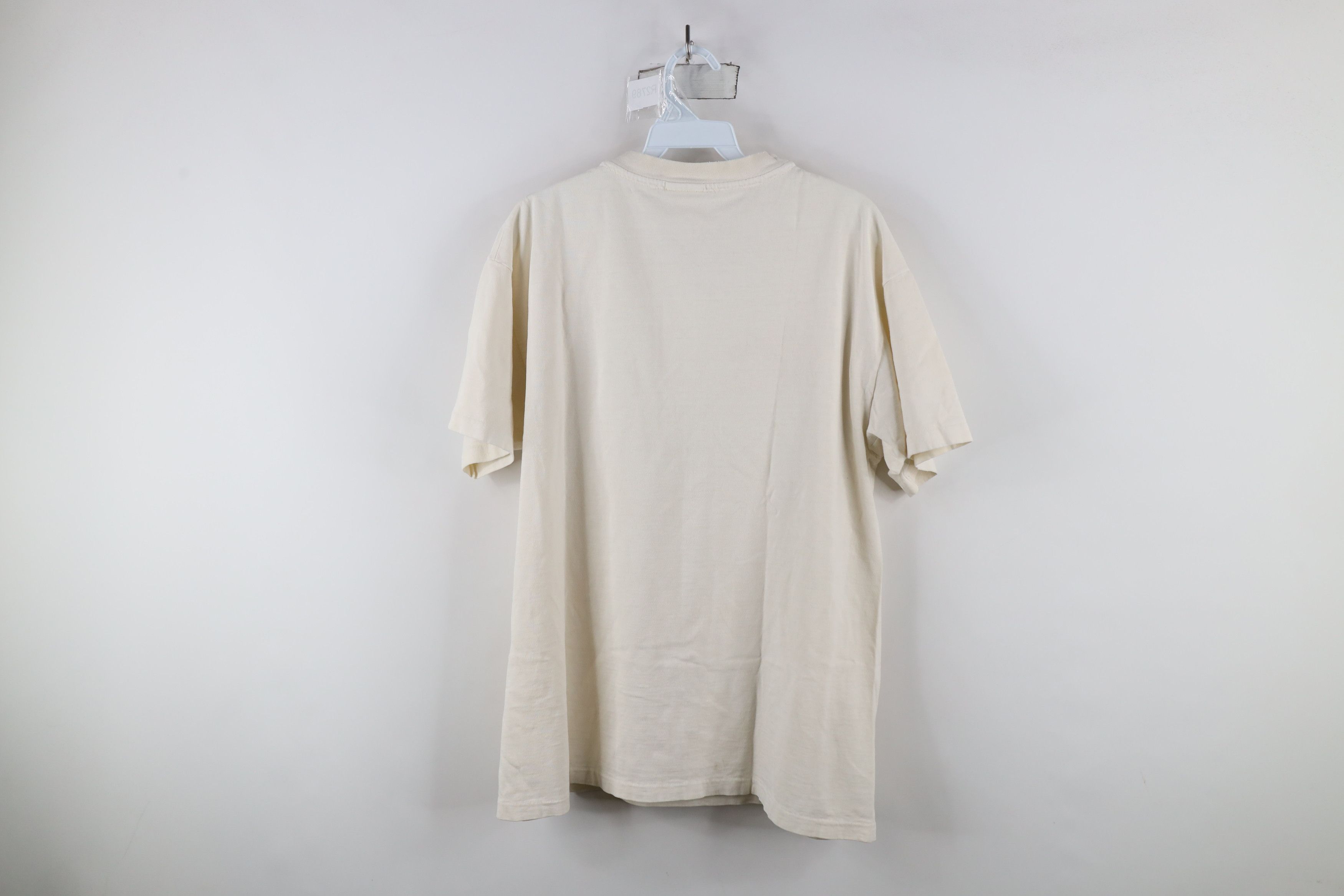 Vintage Vintage 90s Streetwear Spell Gardening Instruments T-Shirt Size L / US 10 / IT 46 - 12 Thumbnail