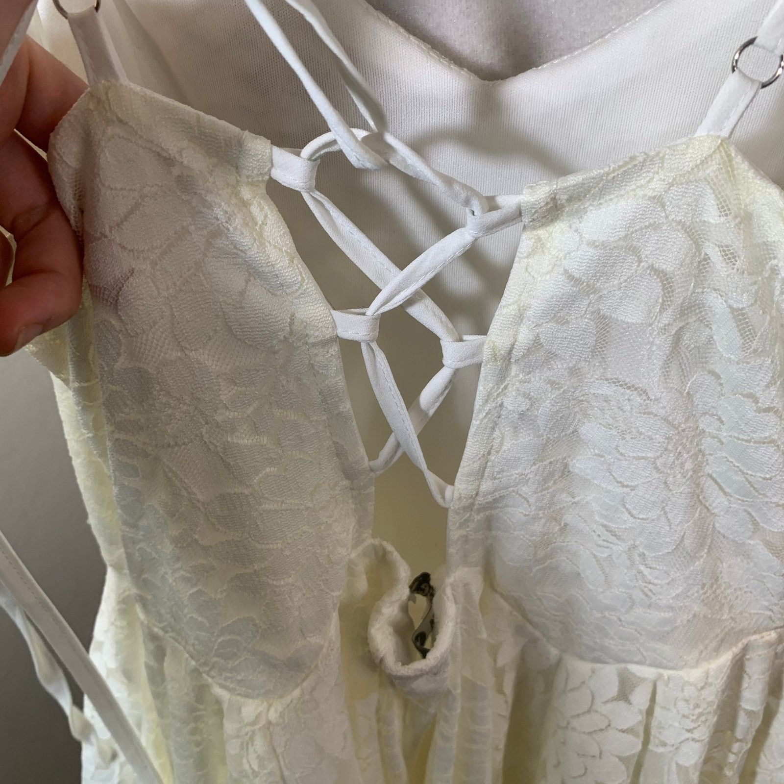 Other White lace dress size S Size S / US 4 / IT 40 - 6 Thumbnail