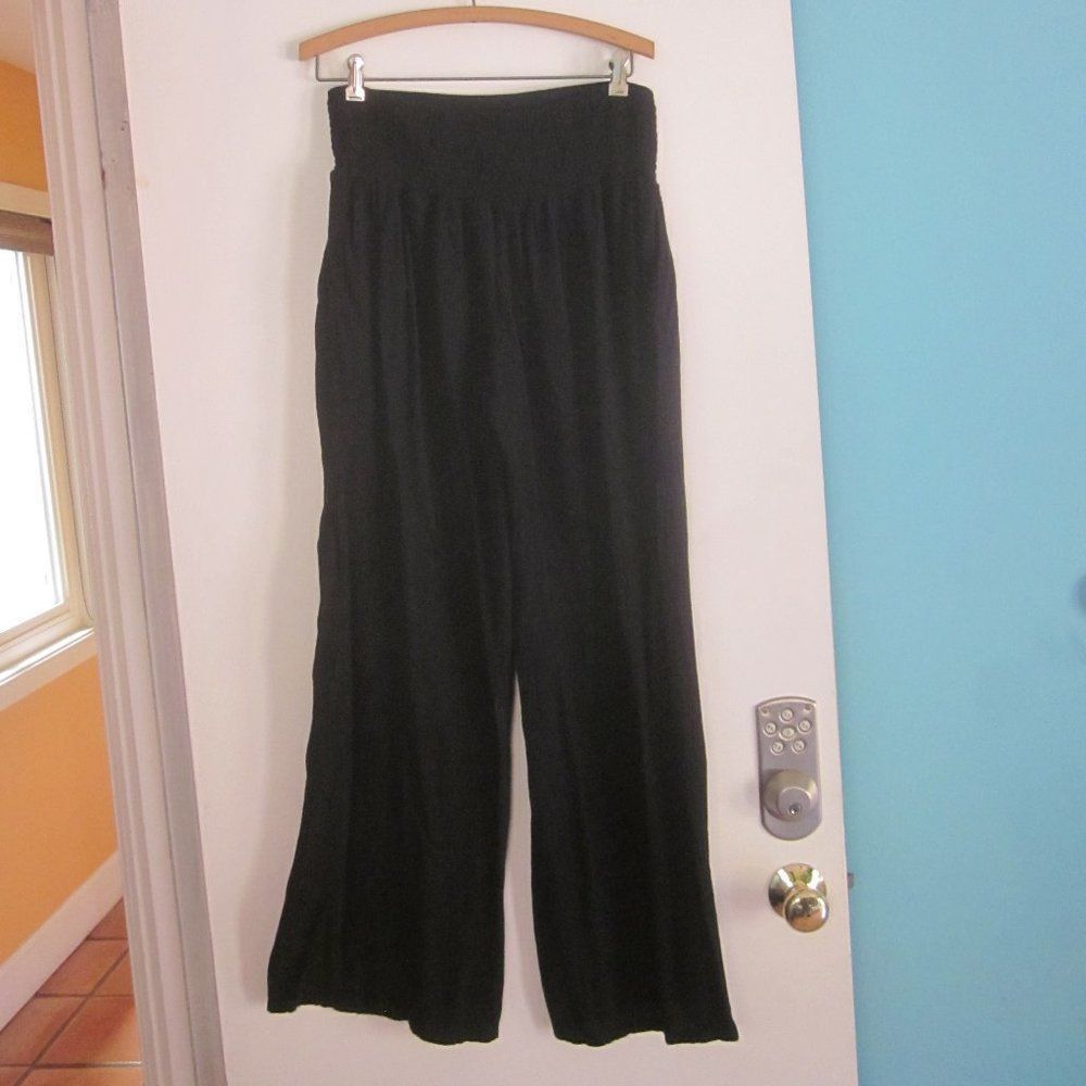 Anthropologie Three Dots Rayon Crinkle Pants Size M Size 30" / US 8 / IT 44 - 3 Thumbnail