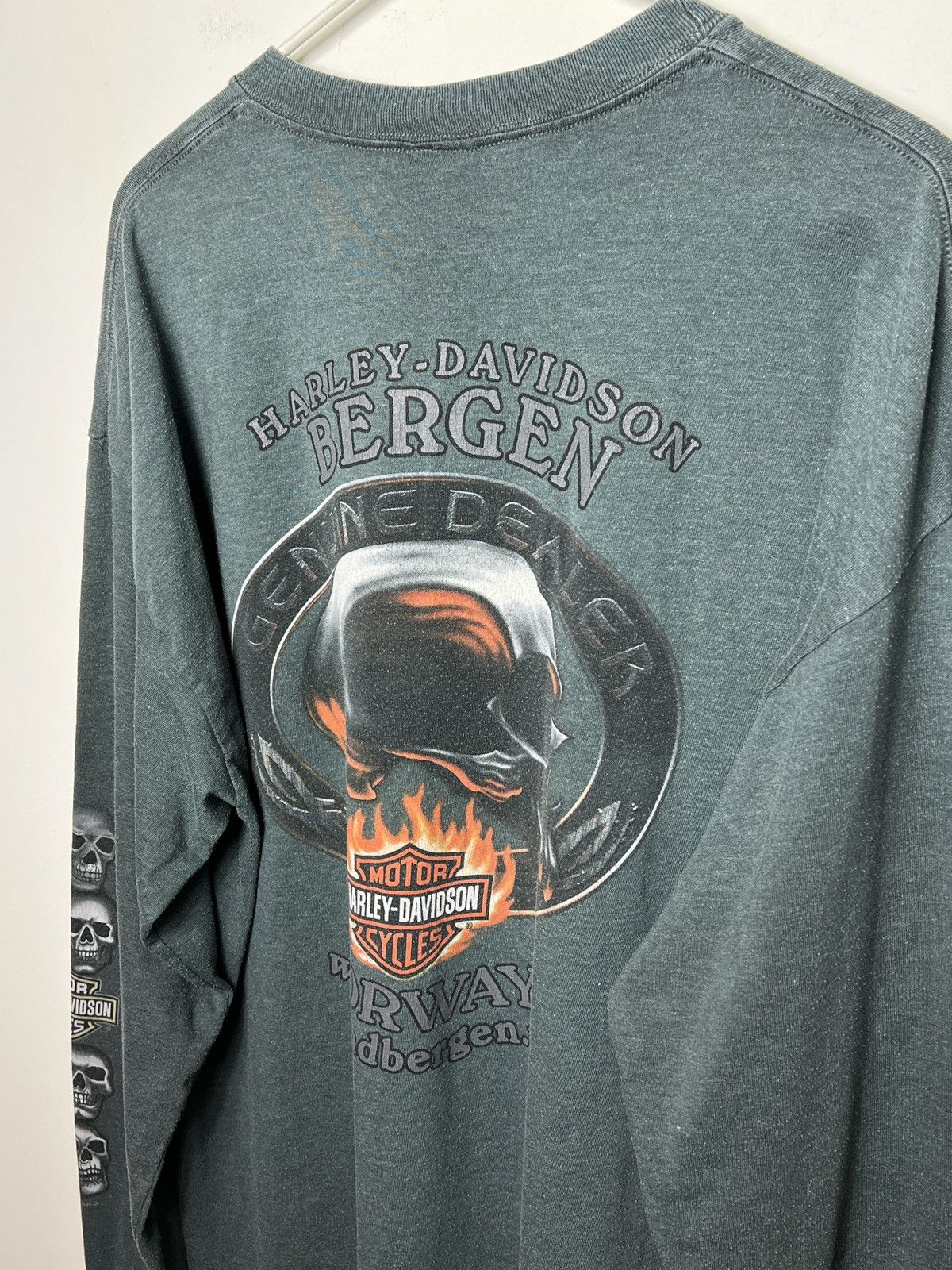 Harley Davidson harley davidson y2k 2008 longsleeve vintage l-xl Size US L / EU 52-54 / 3 - 9 Thumbnail